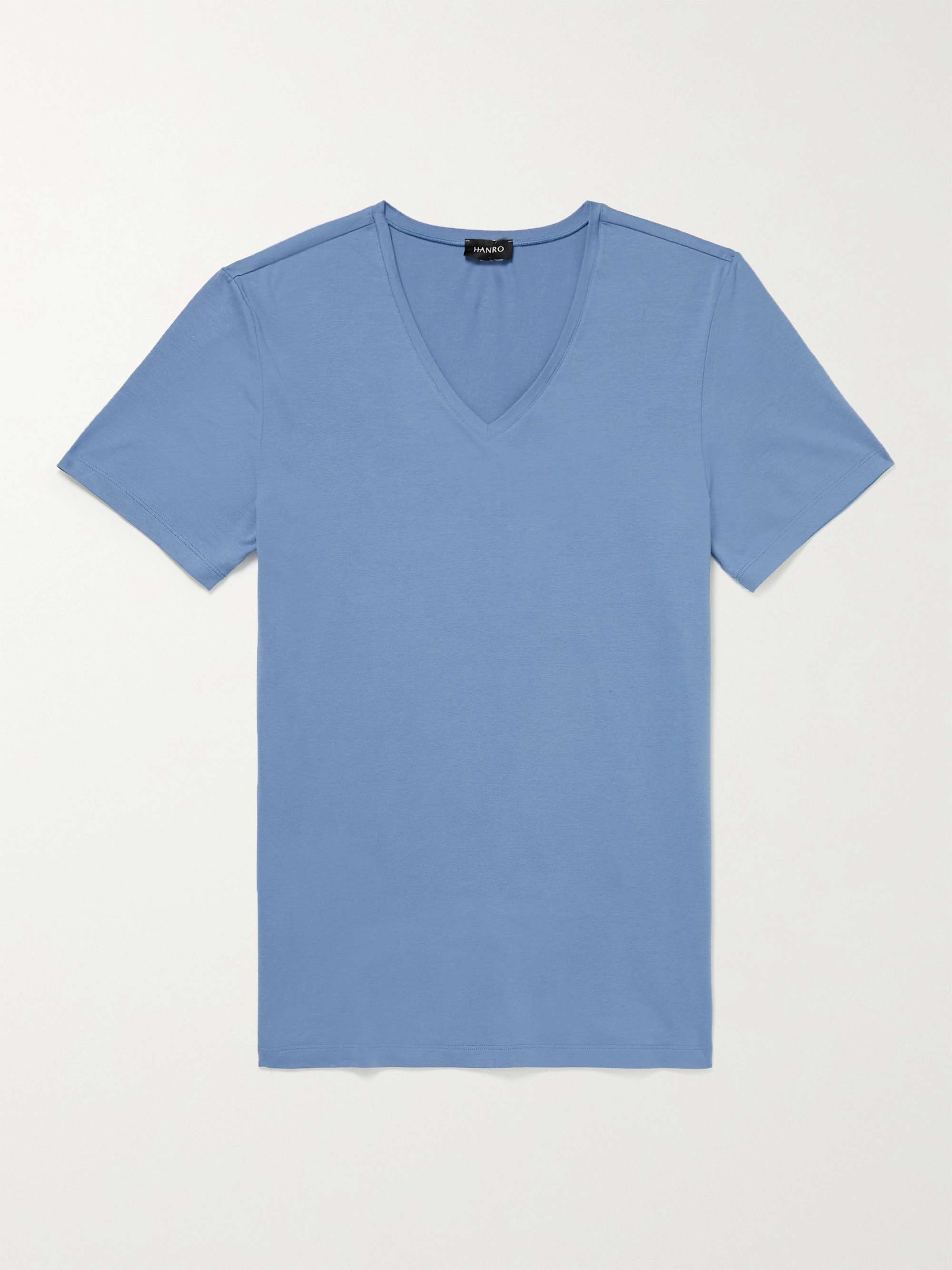 HANRO Stretch-Cotton Jersey T-Shirt