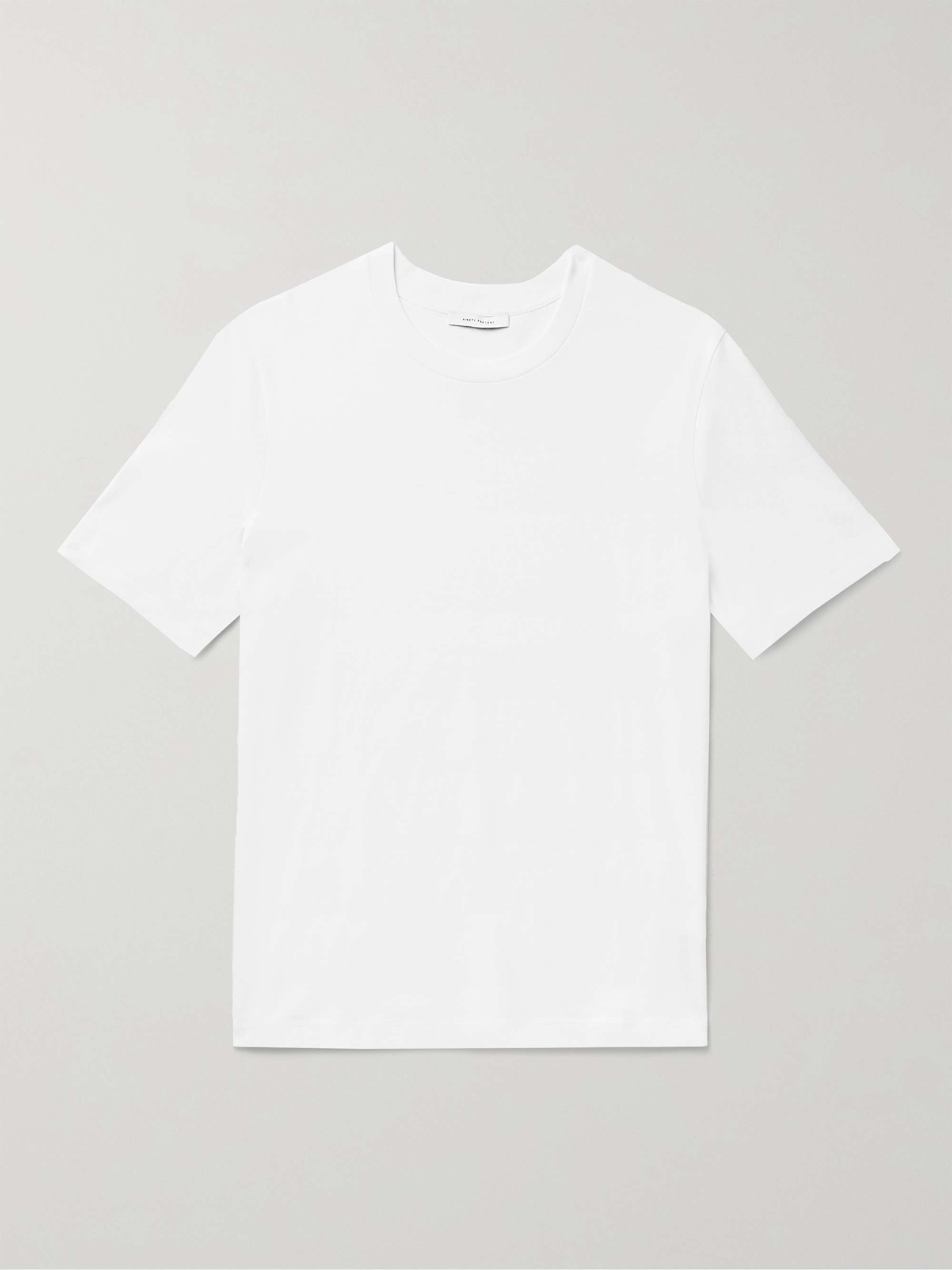 NINETY PERCENT Organic Cotton-Jersey T-Shirt