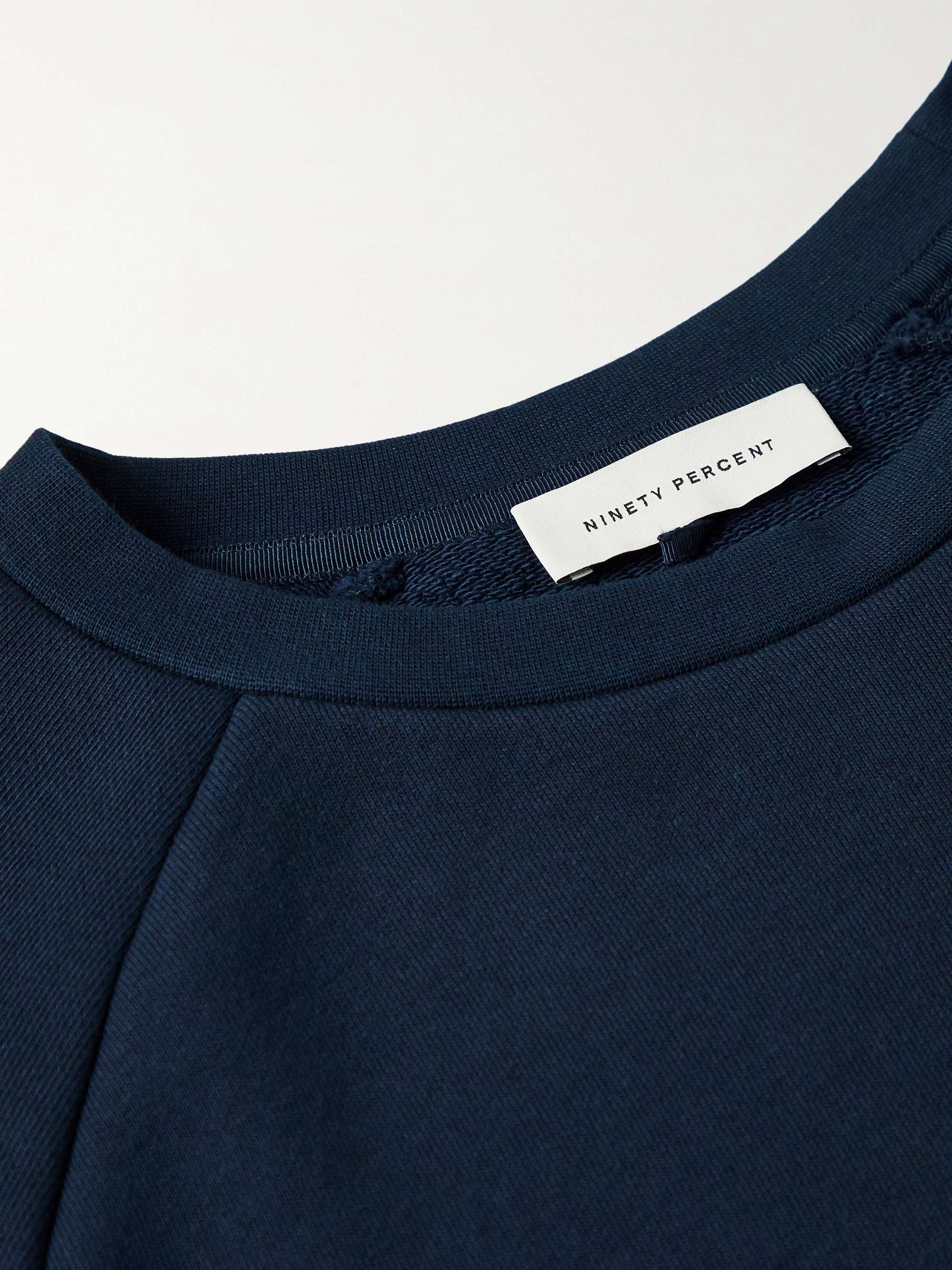 NINETY PERCENT Organic Cotton-Jersey Sweatshirt