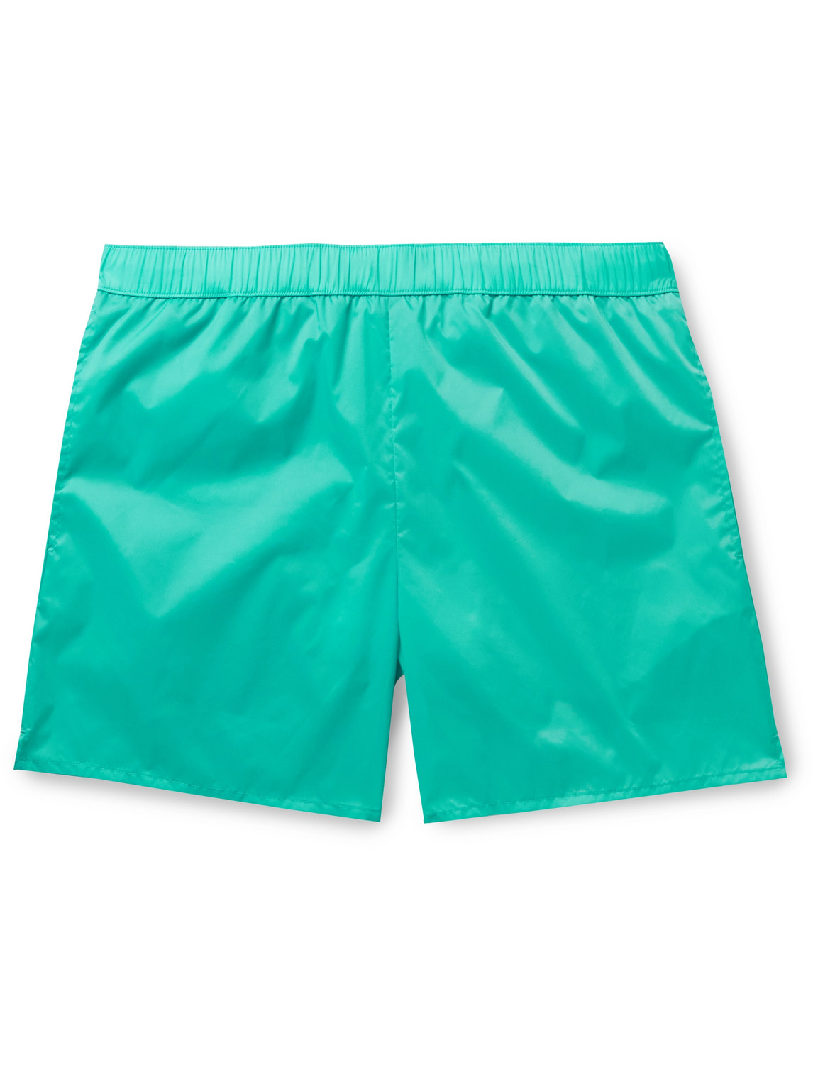 Acne Studios Warrick Mid-length Swim Shorts In Green