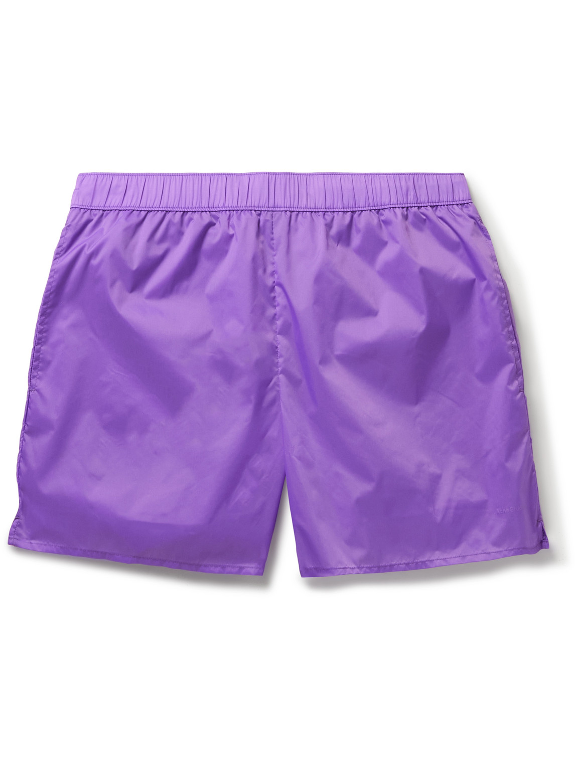 Acne Studios Warrick Mid-length Swim Shorts In Purple