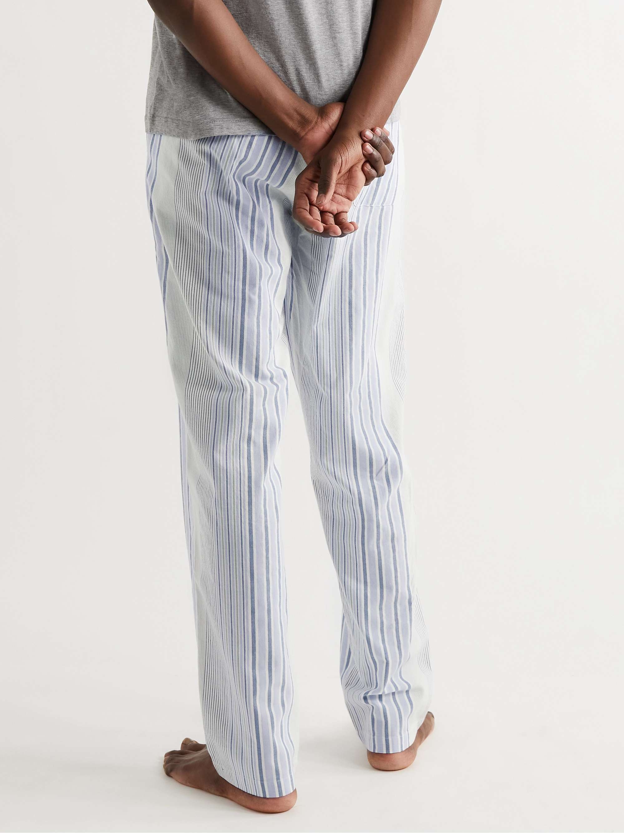 OLIVER SPENCER LOUNGEWEAR Westcliffe Organic Cotton Pyjama Trousers