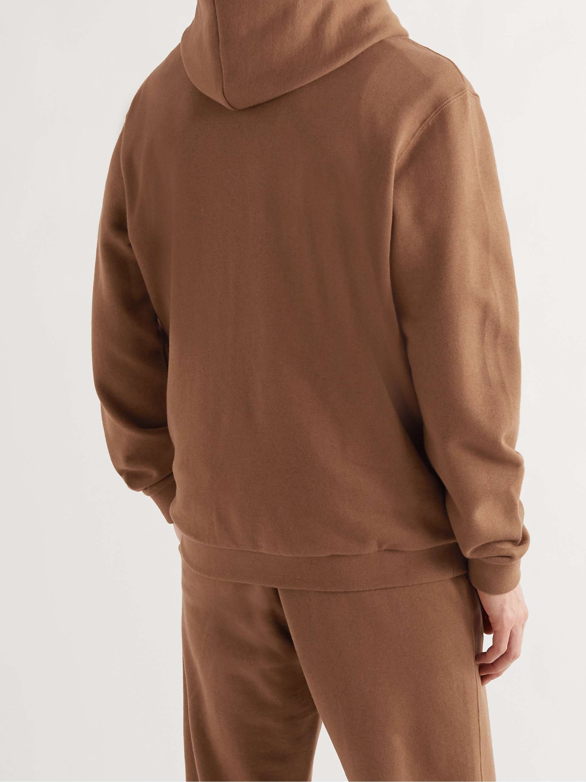 SSAM Recycled Cotton and Cashmere-Blend Jersey Hoodie