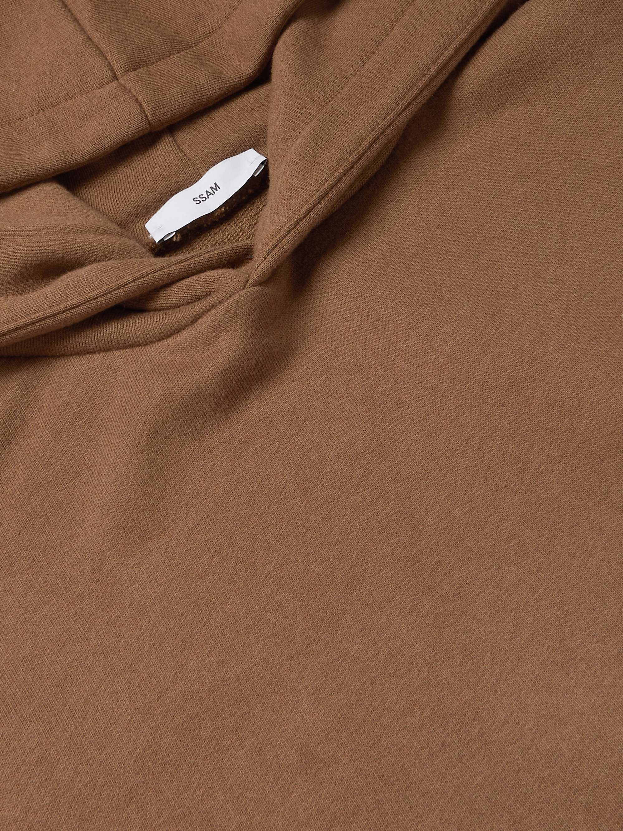 SSAM Recycled Cotton and Cashmere-Blend Jersey Hoodie