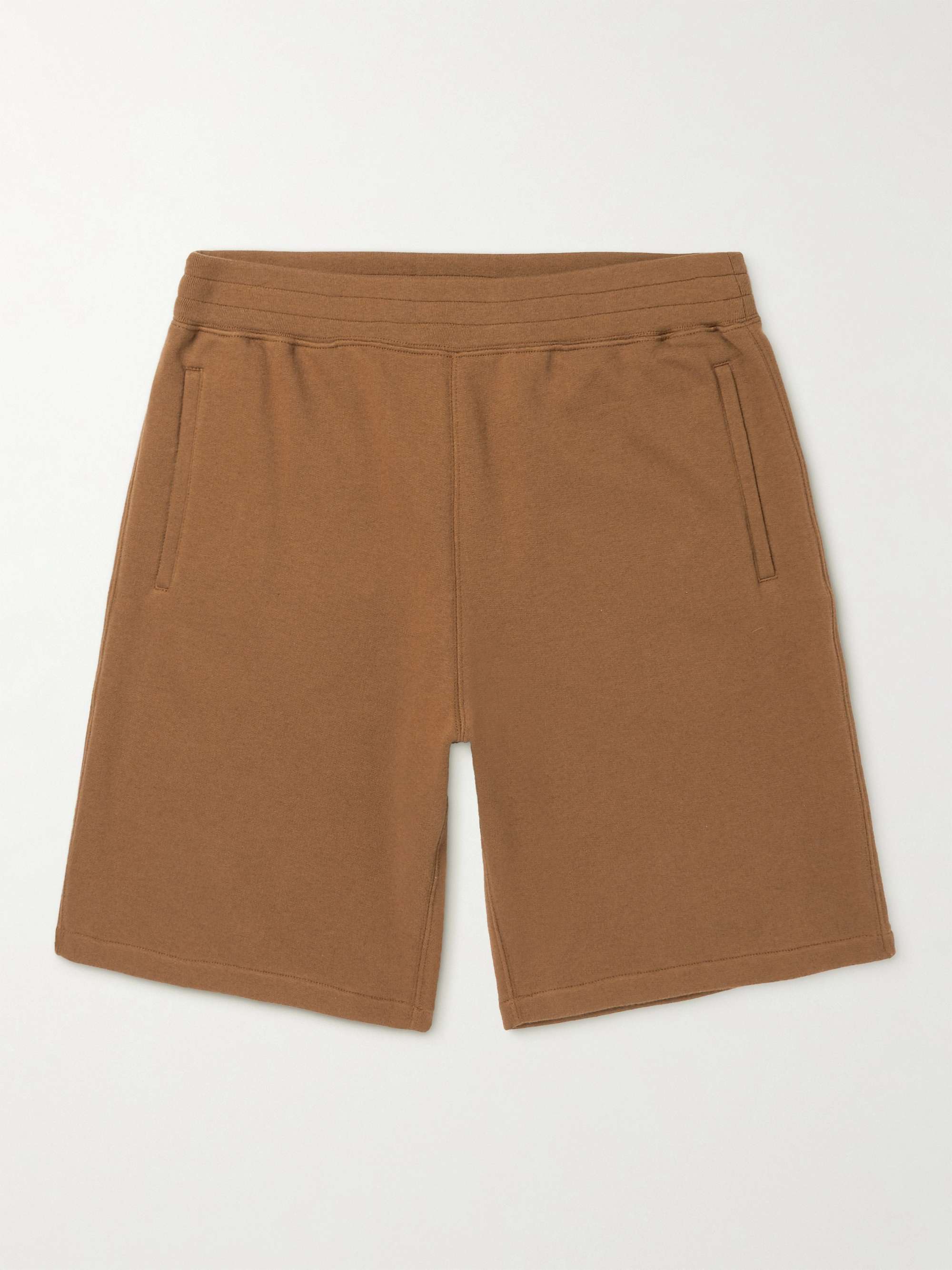 SSAM Recycled Cotton and Cashmere-Blend Jersey Shorts