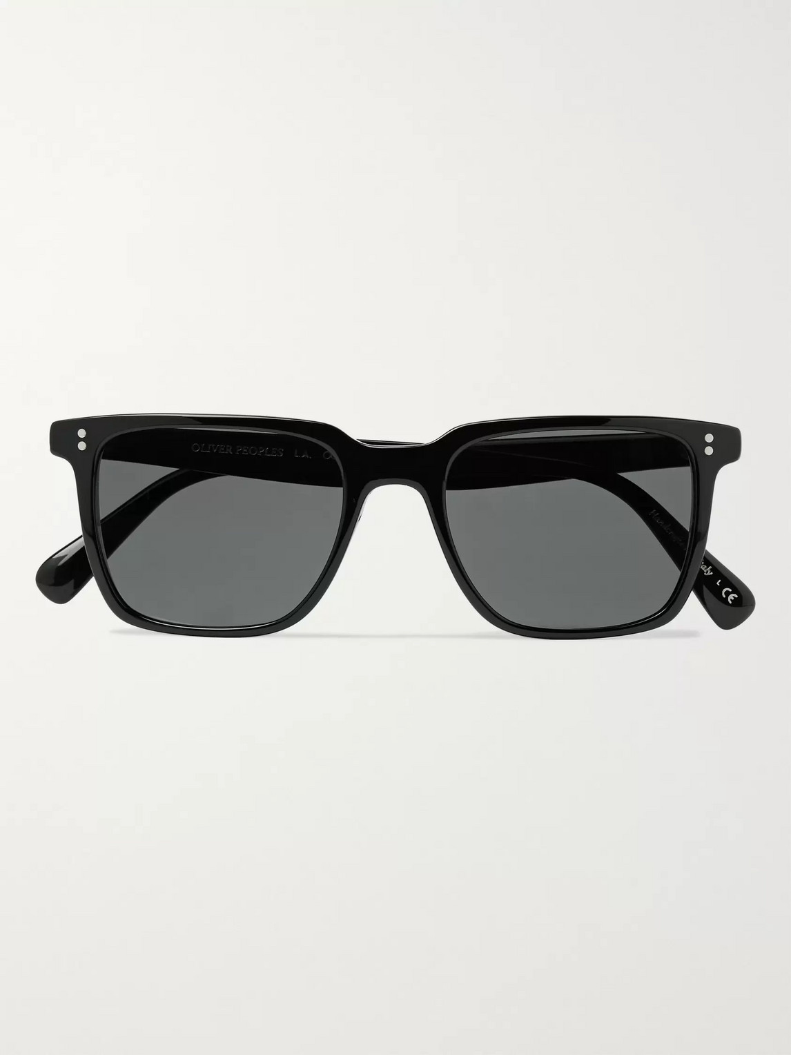 OLIVER PEOPLES LACHMAN SQUARE-FRAME ACETATE SUNGLASSES