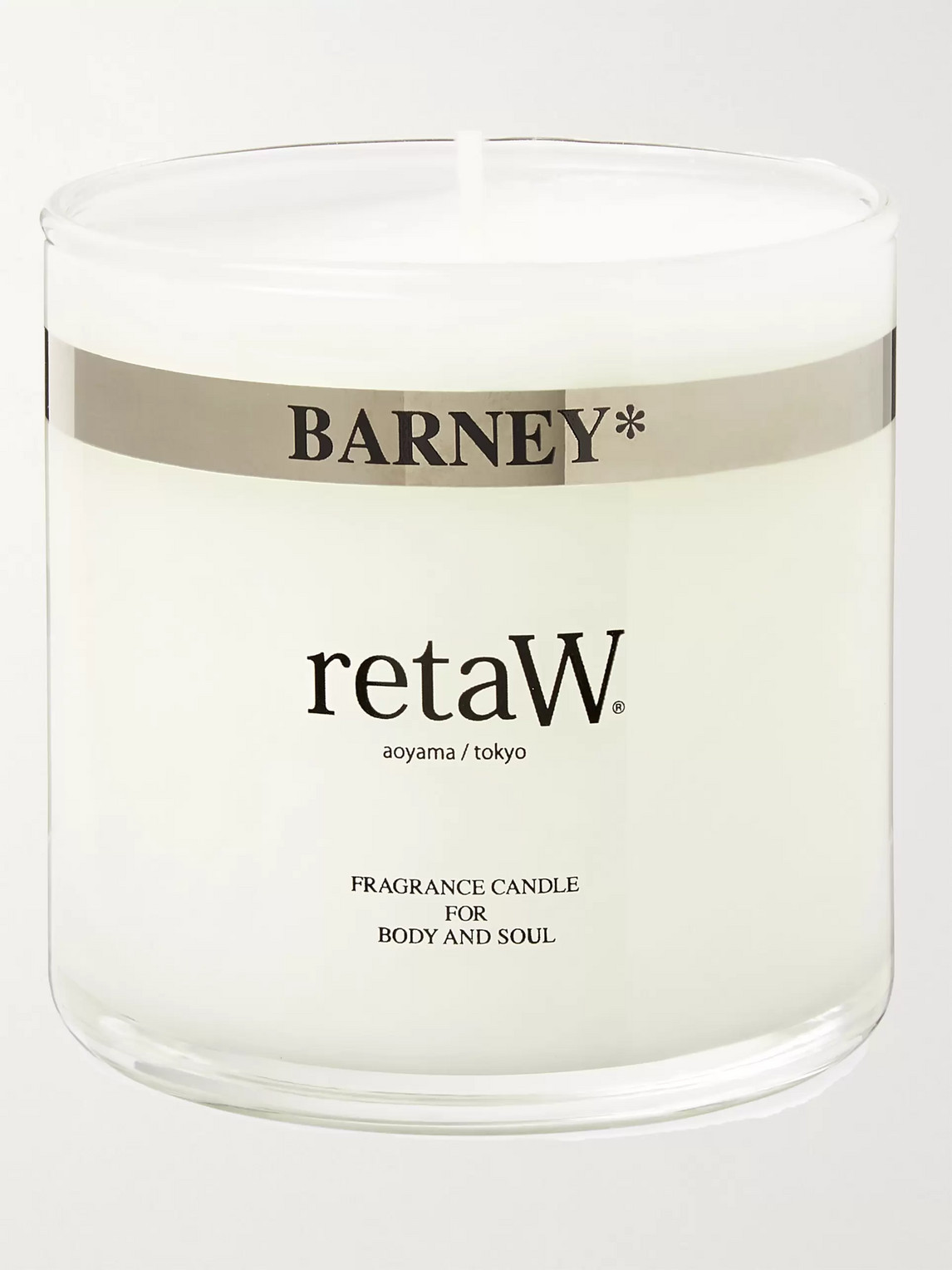 Retaw Barney Scented Candle, 145g In White