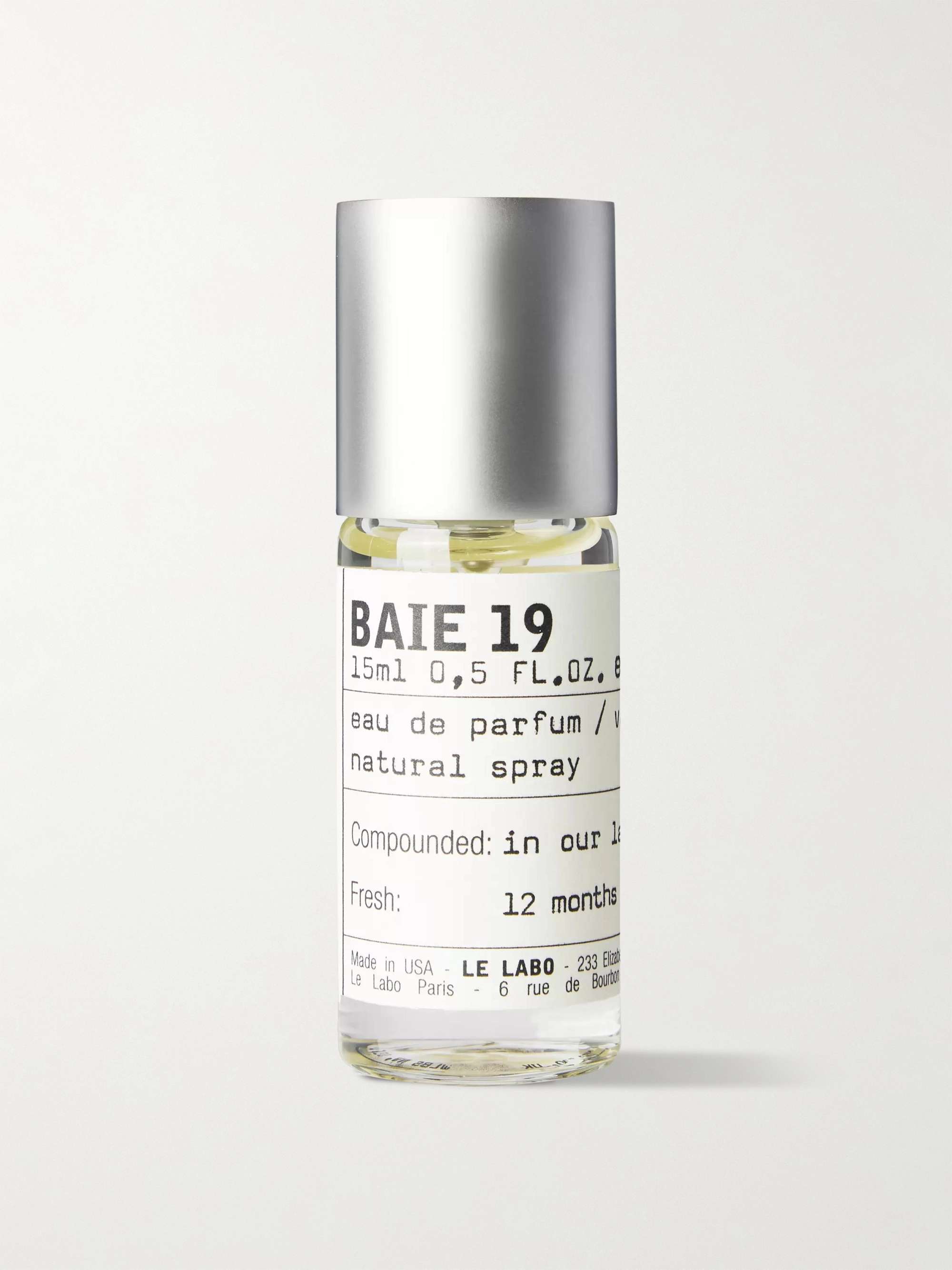 LE LABO Eau de Parfum - Baie 19, 15ml