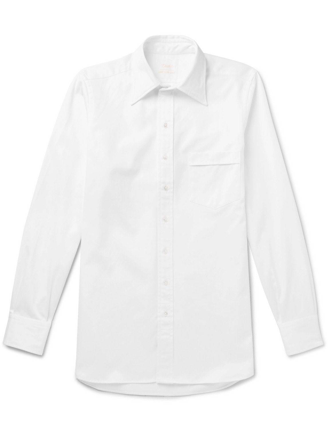 Aimé Leon Dore Drake's Cotton-twill Shirt In White