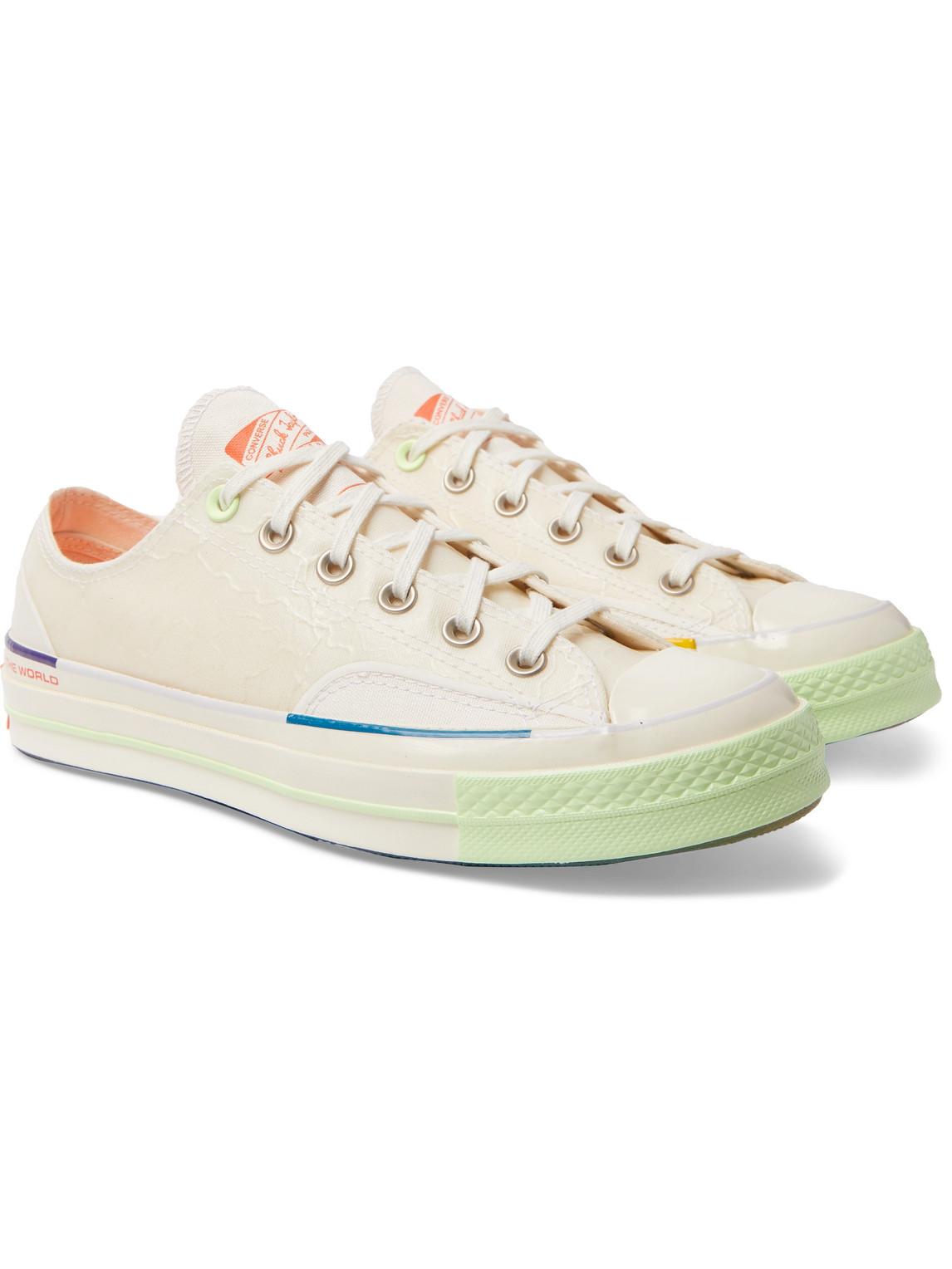 CONVERSE PIGALLE CHUCK 70 COATED-CANVAS SNEAKERS