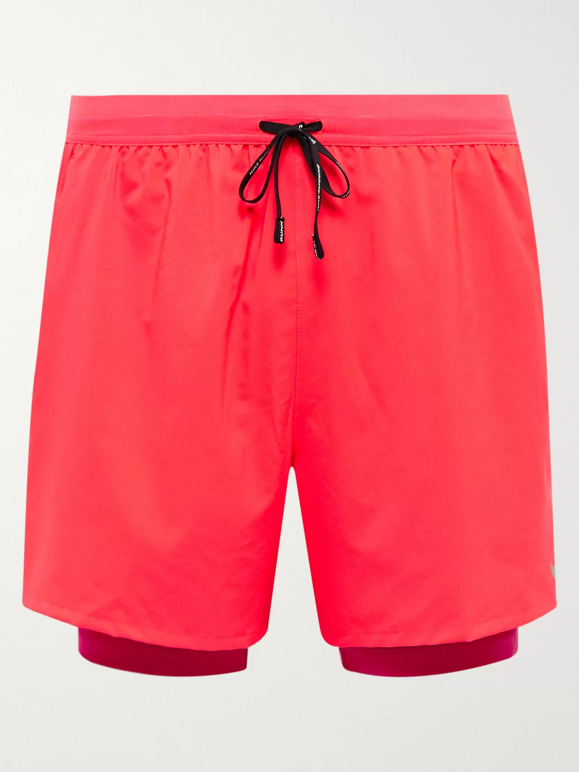 Nike Stride 2-in-1 Flex Dri-fit Shorts In Red