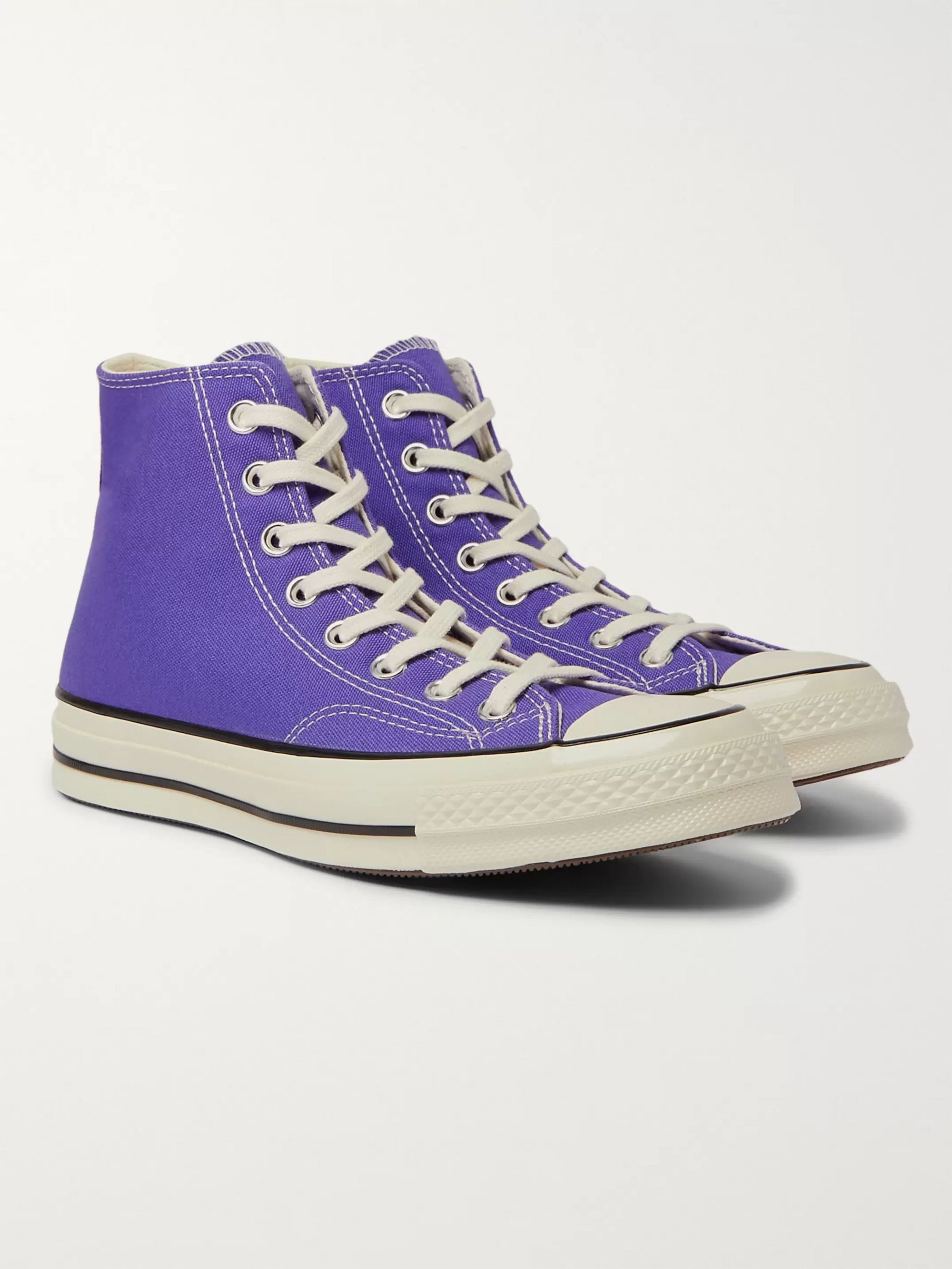 converse in purple
