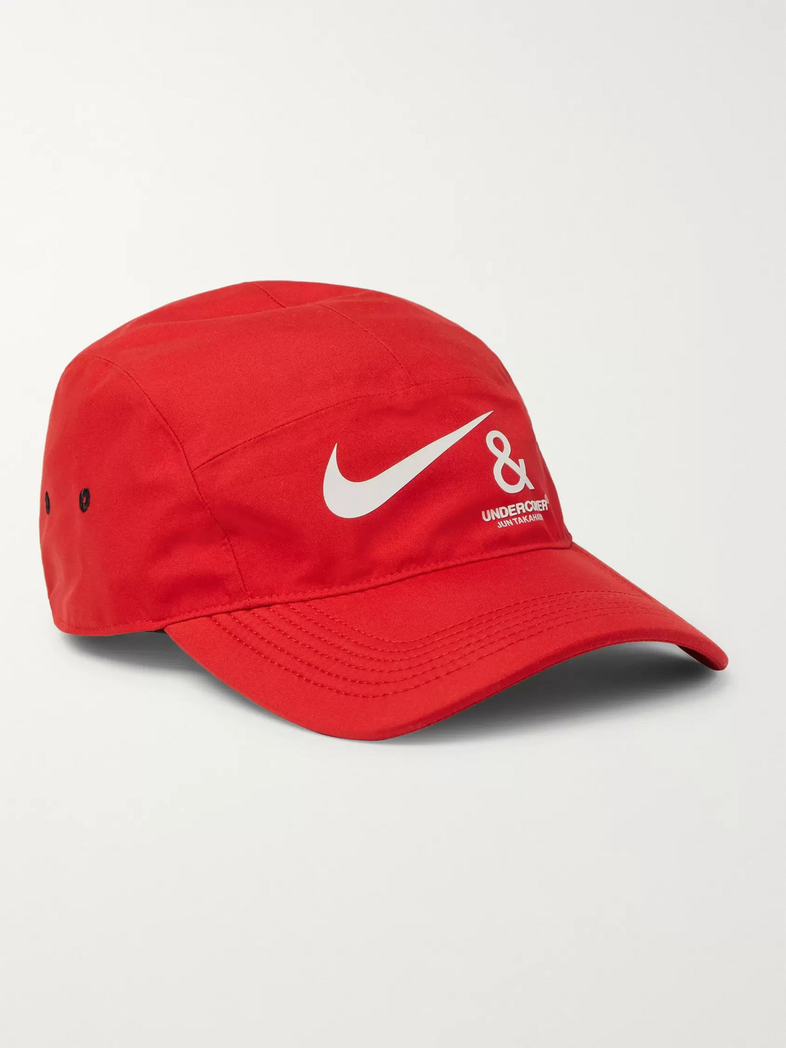Nike Undercover Logo-print Dri-fit Baseball Cap In Red