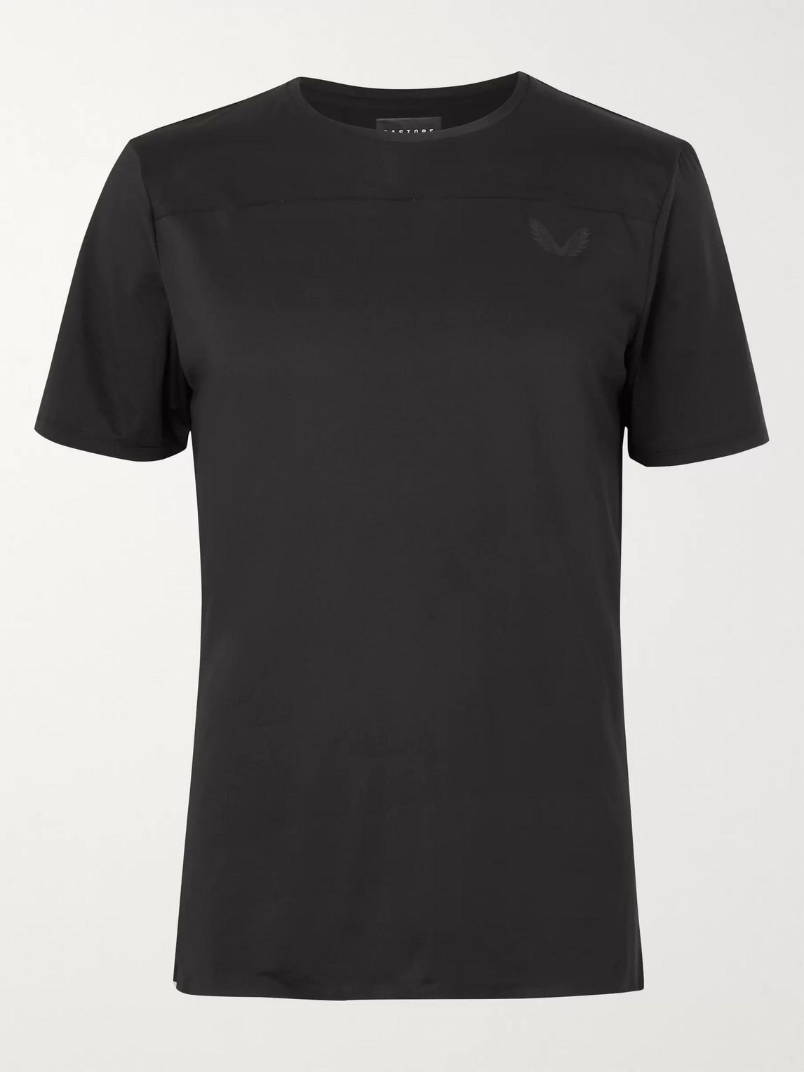 Castore Luka Stretch Tech-jersey T-shirt In Black