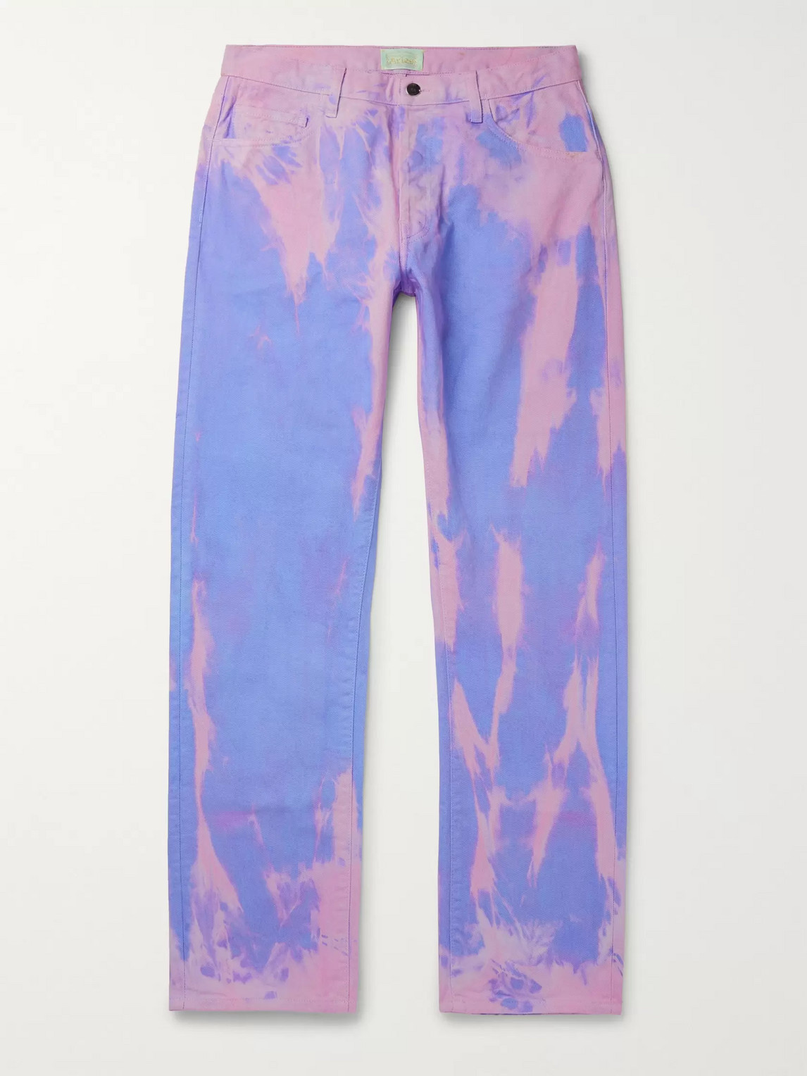 ARIES LILLY TIE-DYED DENIM JEANS