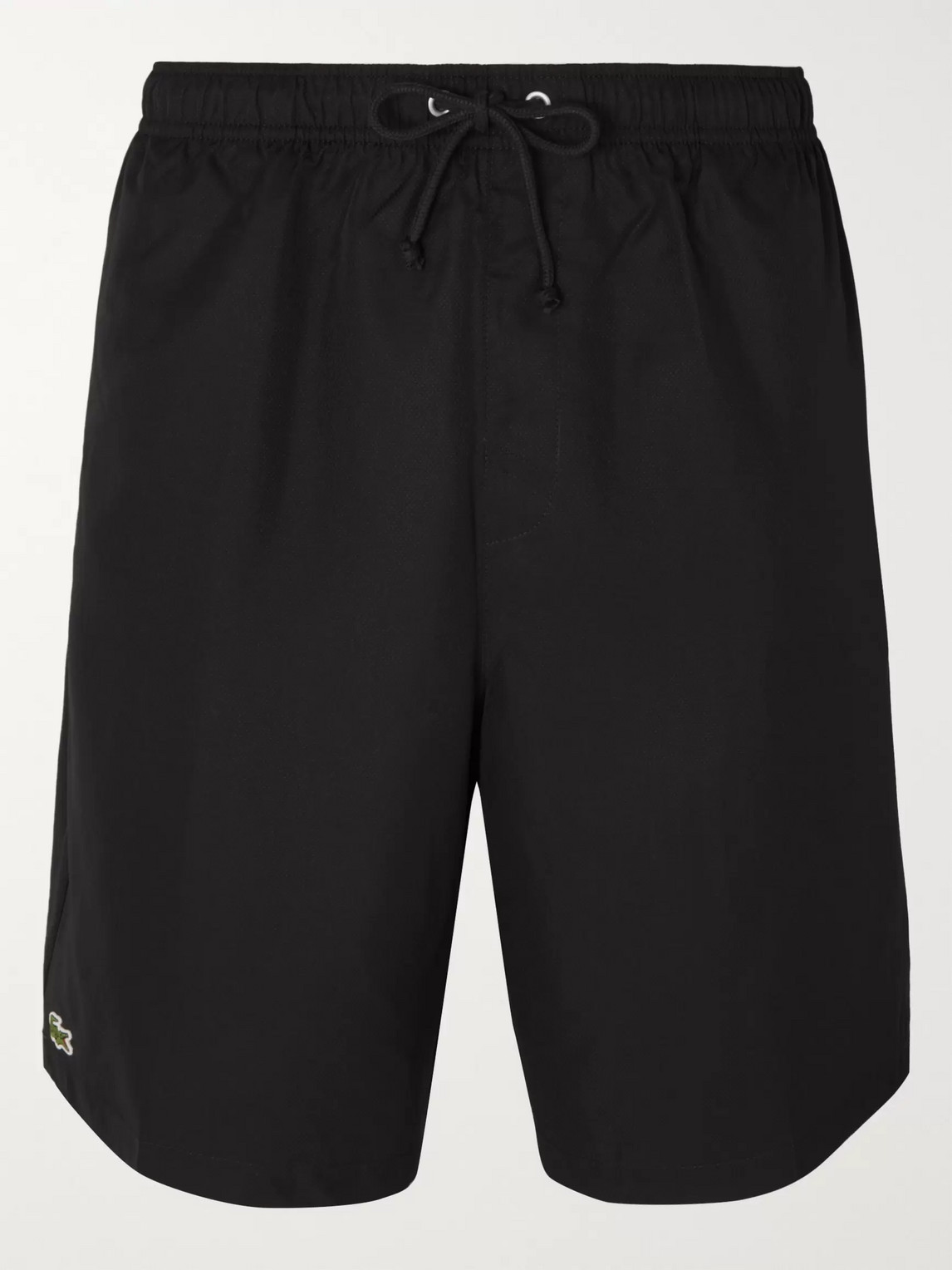 Lacoste Tennis Shell Tennis Shorts In Black