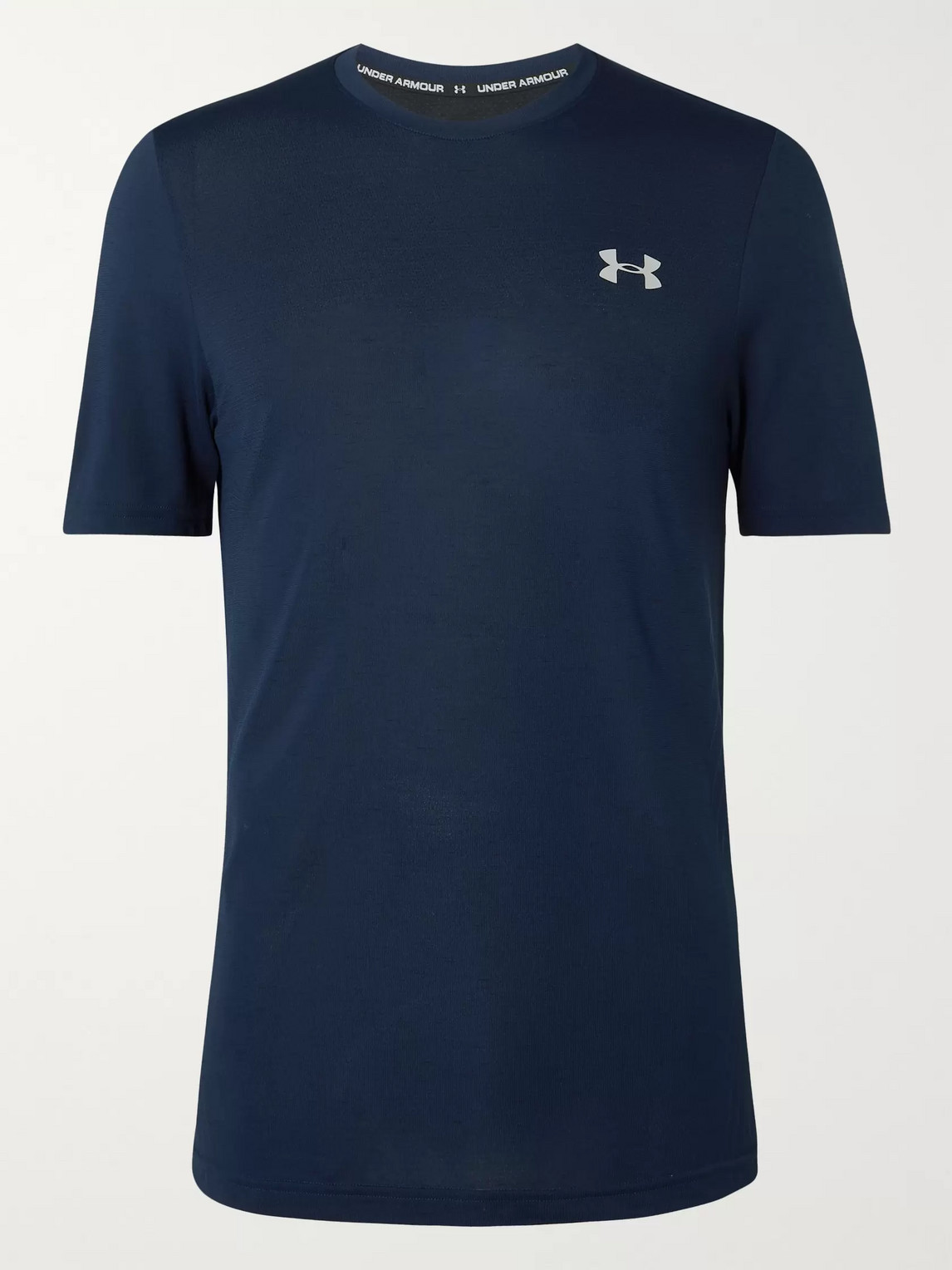 Under Armour Seamless Jersey T-shirt In Blue