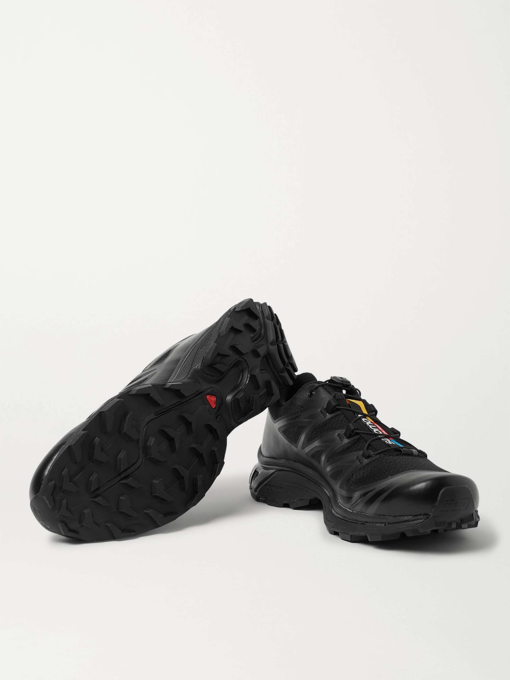 SALOMON XT-6 ADV Mesh and Rubber Running Sneakers