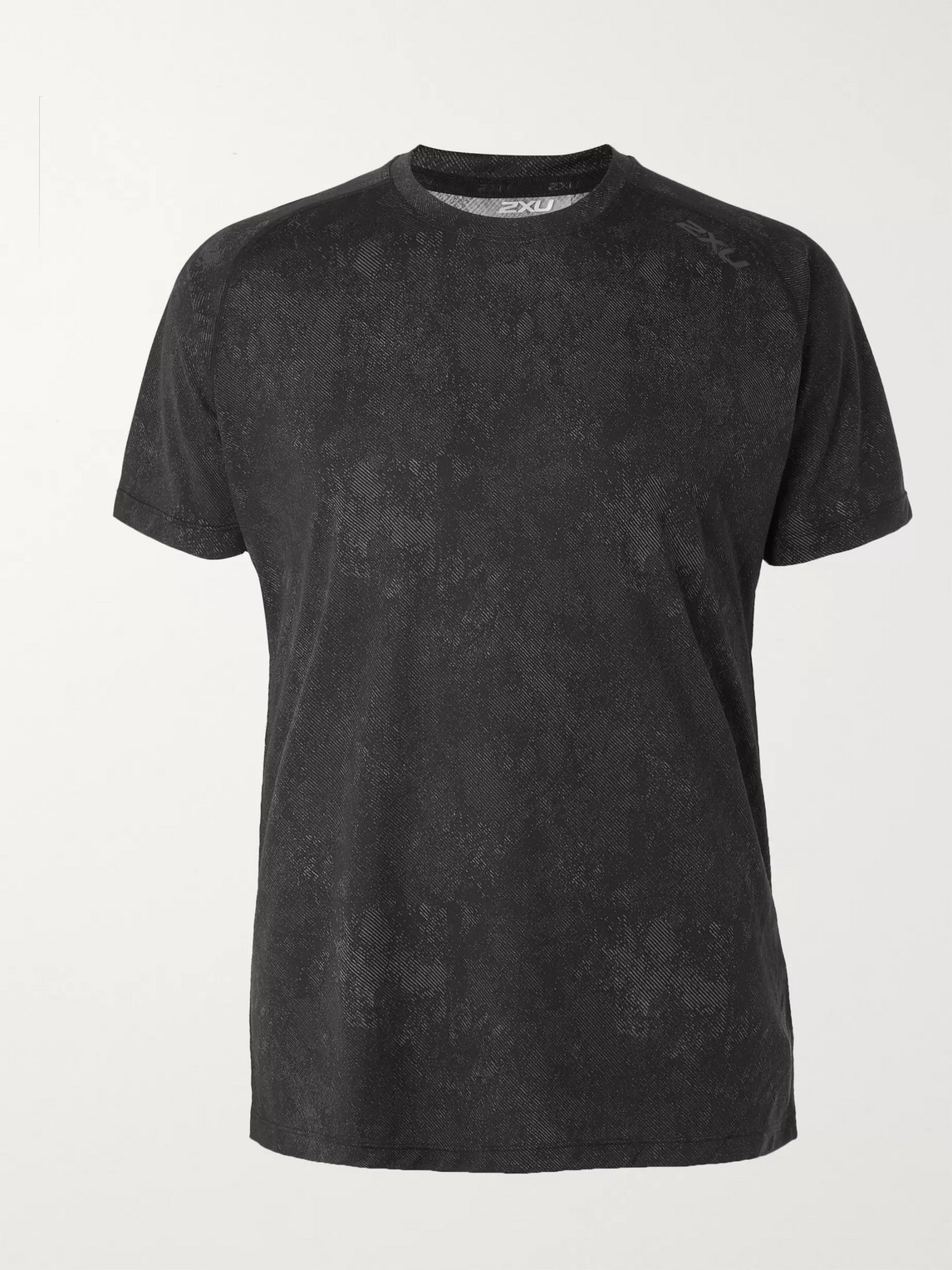 2xu Ghst Stretch-jersey T-shirt In Black
