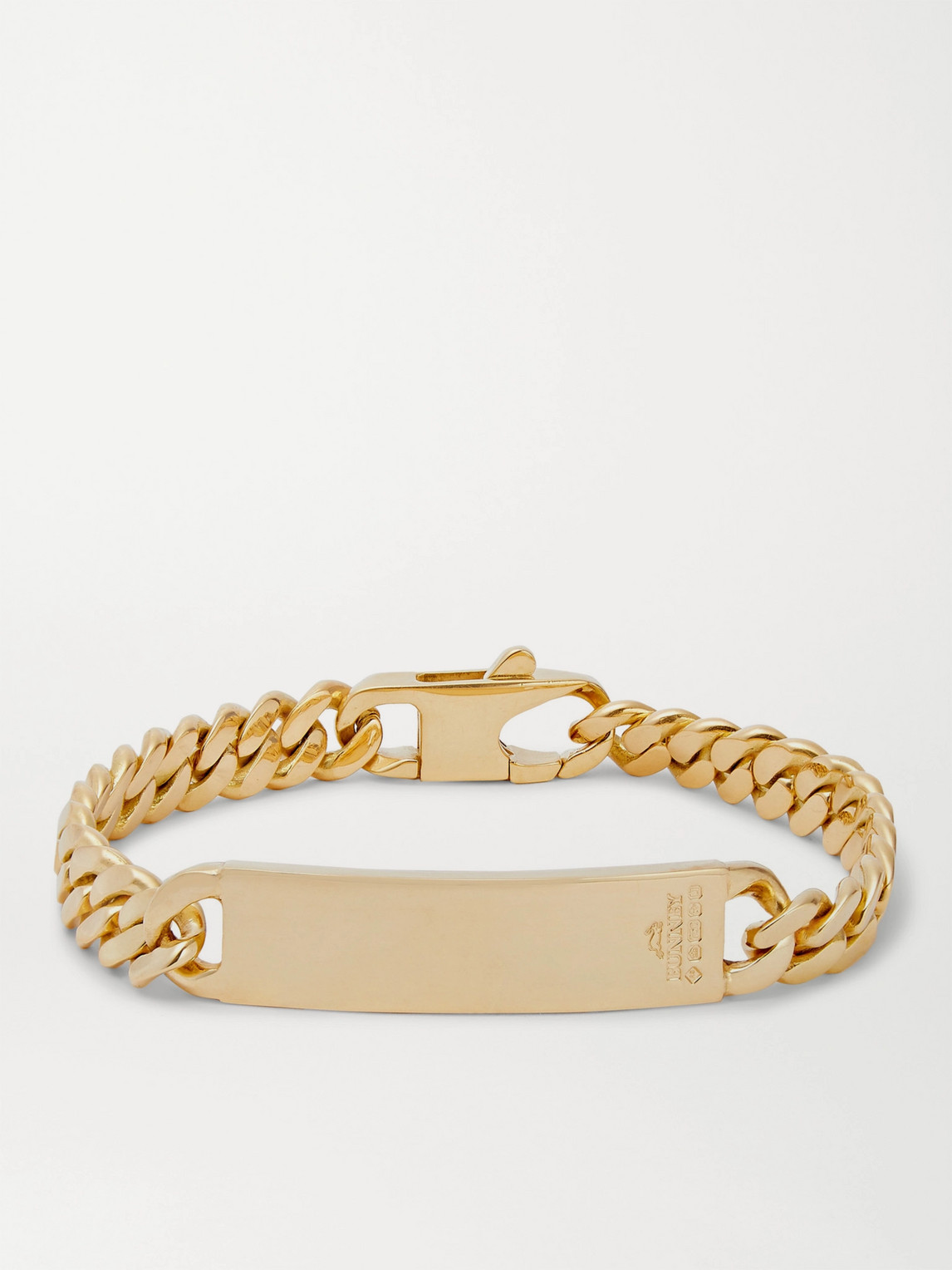Bunney 18-karat Gold Id Chain Bracelet