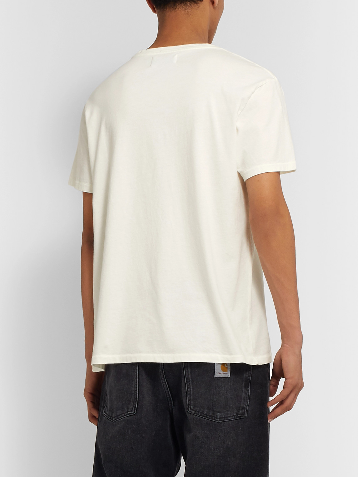 Shop Pasadena Leisure Club Logo-print Cotton-jersey T-shirt In White