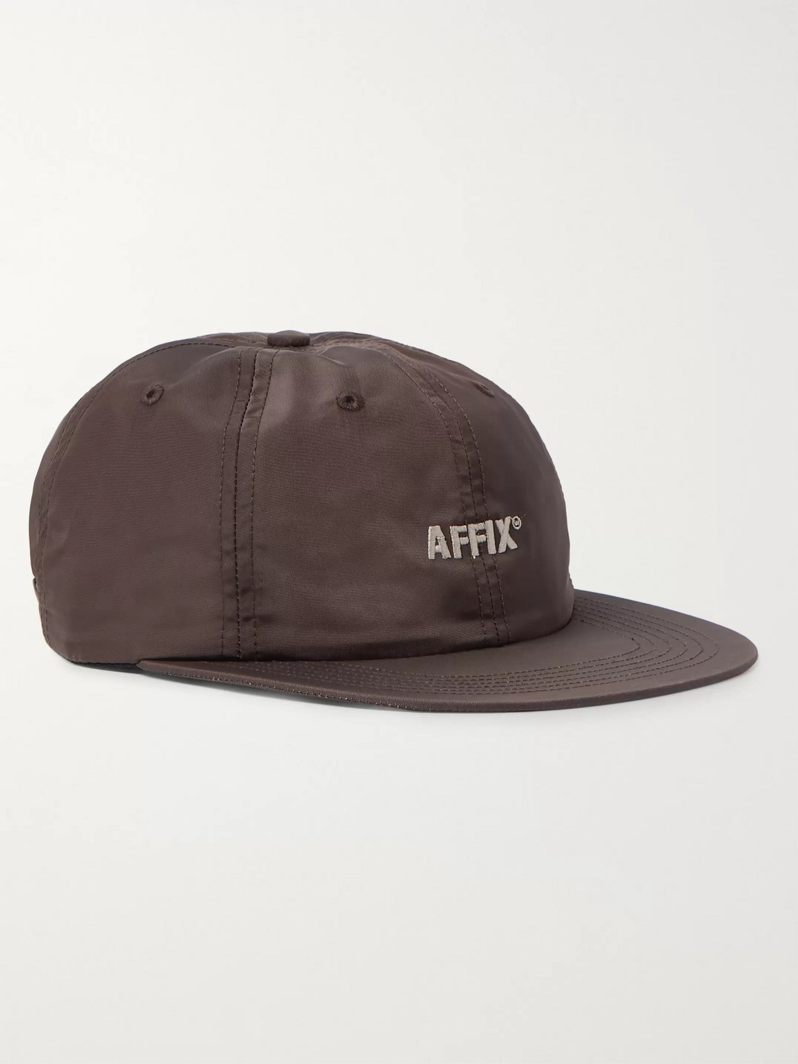 AFFIX LOGO-EMBROIDERED SHELL BASEBALL CAP