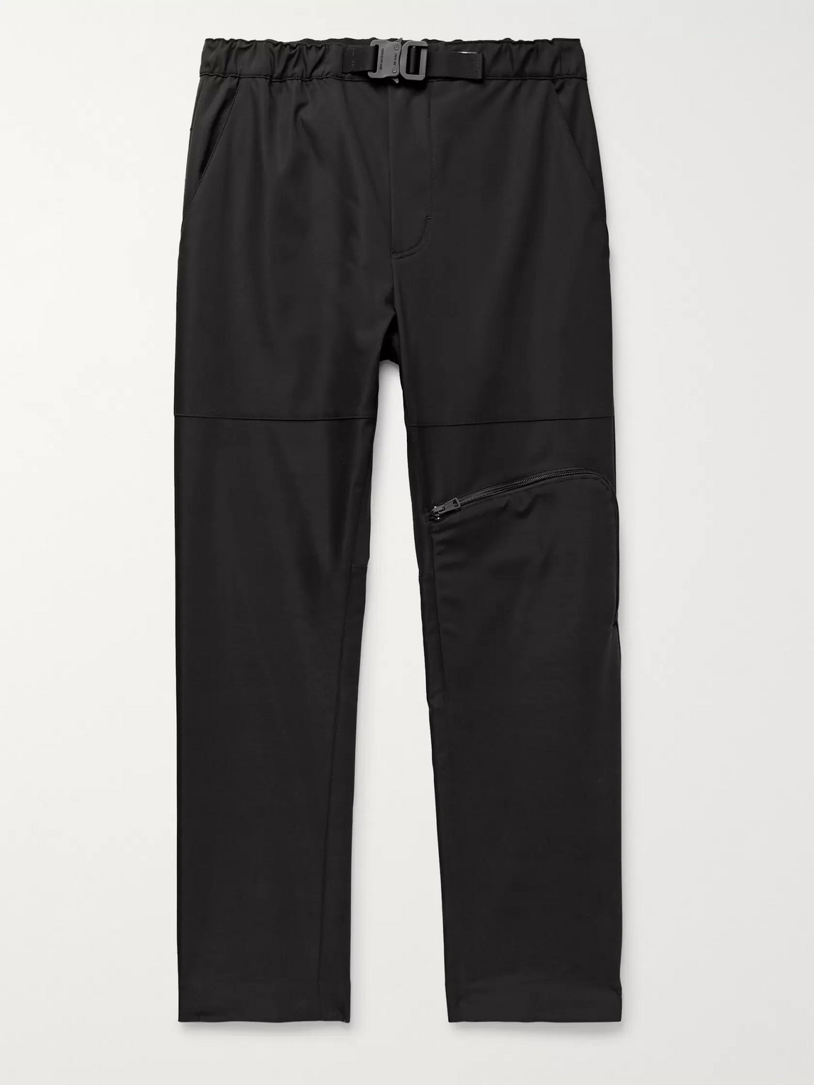 MONCLER GENIUS 6 MONCLER 1017 ALYX 9SM SLIM-FIT BELTED SHELL TROUSERS