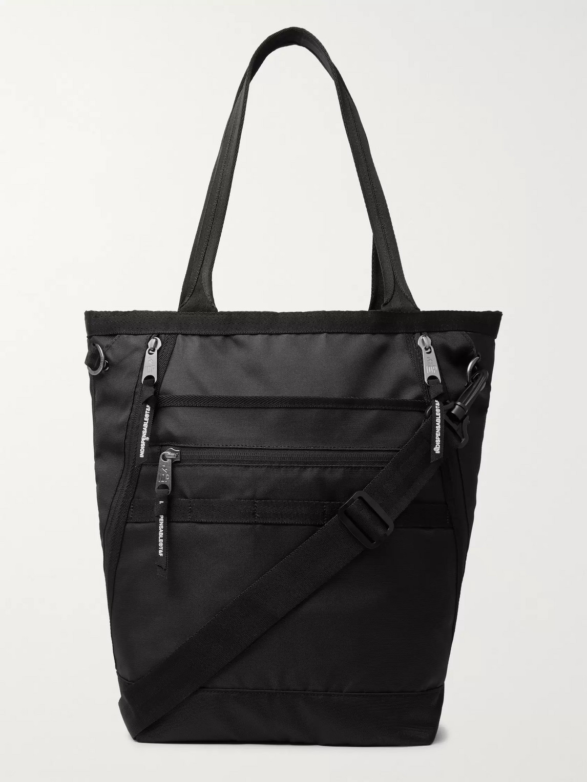 Indispensable Snatch Canvas Tote Bag In Gray
