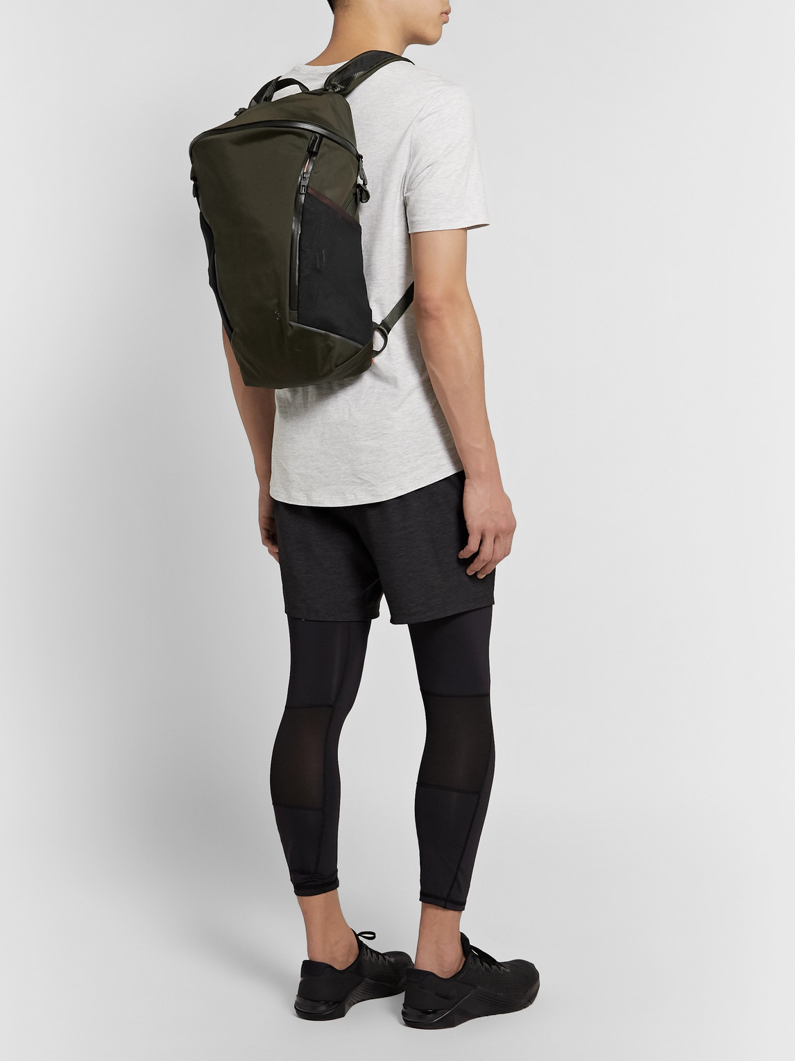 Lululemon More Miles Active Canvas Backpack In Green   ModeSens