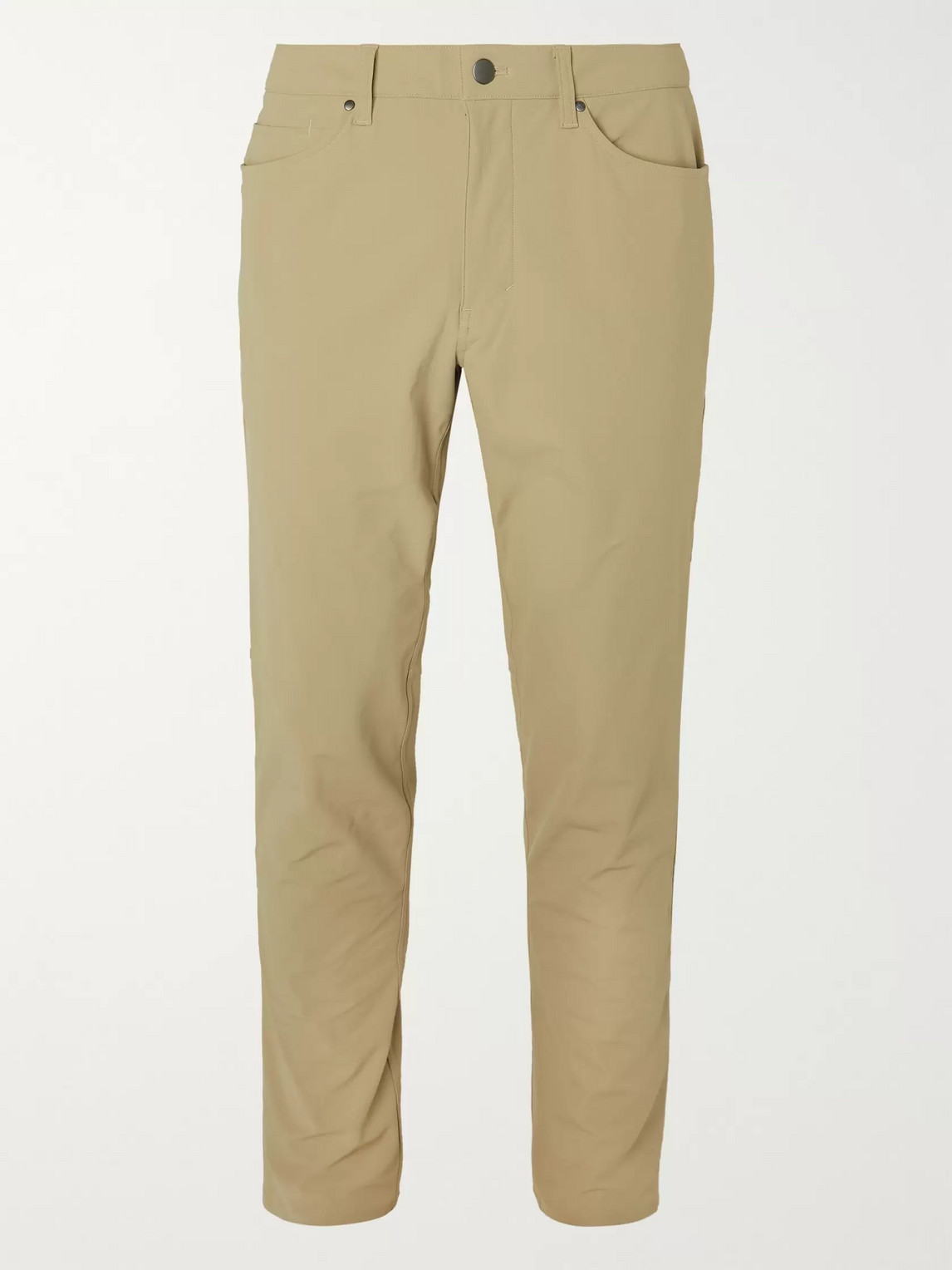 Lululemon Abc Warpstreme Trousers In Brown