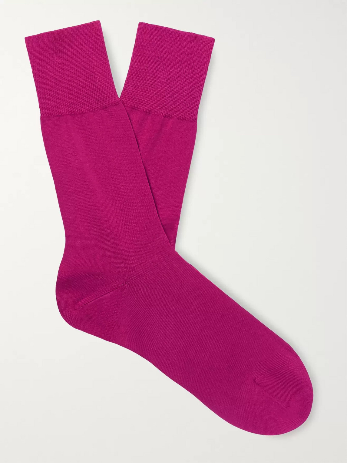 Falke Tiago Stretch Fil D'ecosse Cotton-blend Socks In Pink