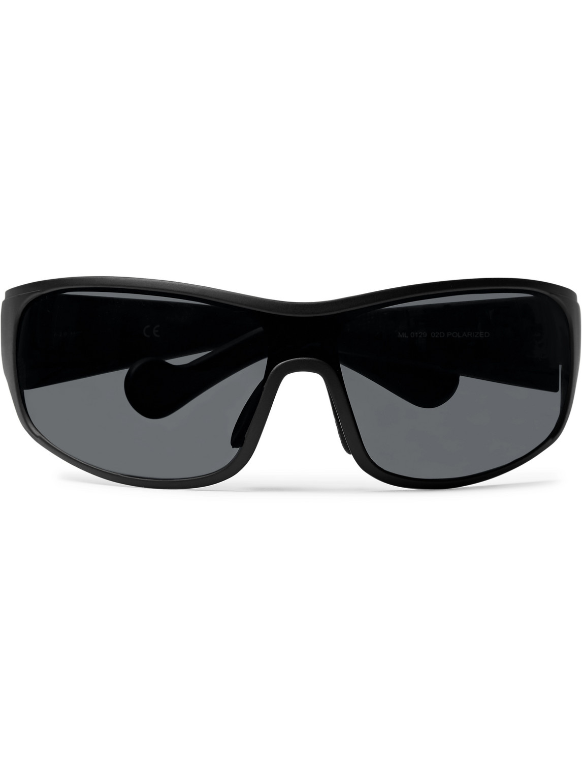 Wrap-Frame Polarised Acetate Sunglasses