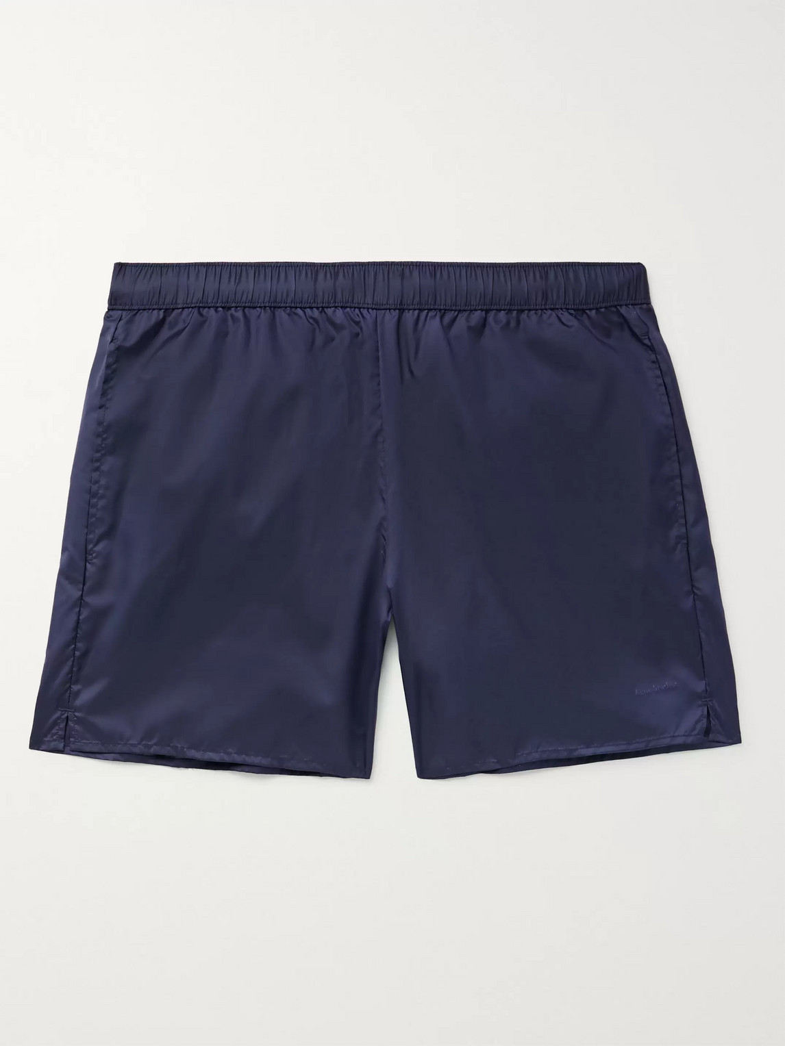 Acne Studios Slim-fit Mid-length Swim Shorts In Blue