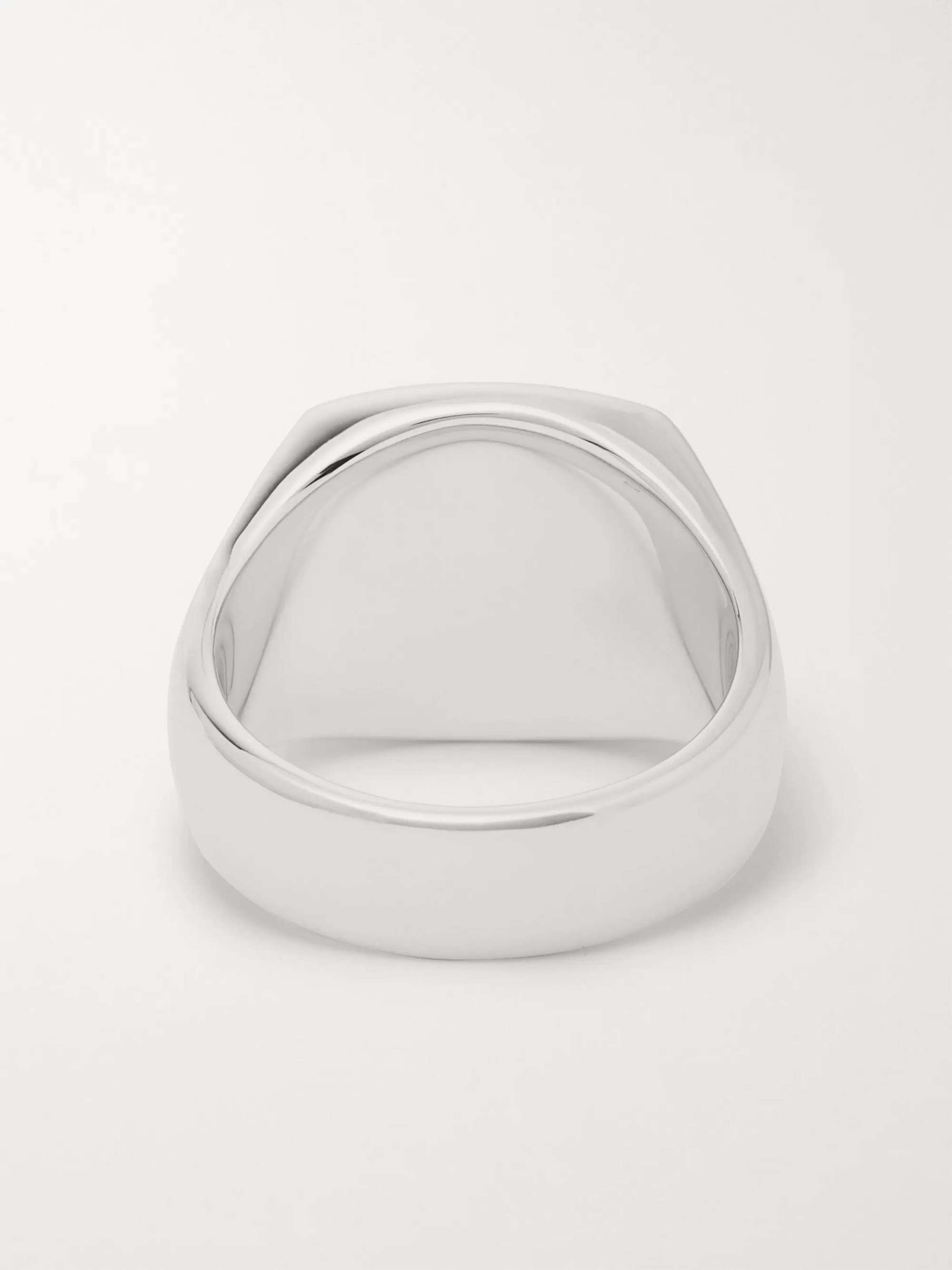 TOM WOOD Cushion Sterling Silver Ring