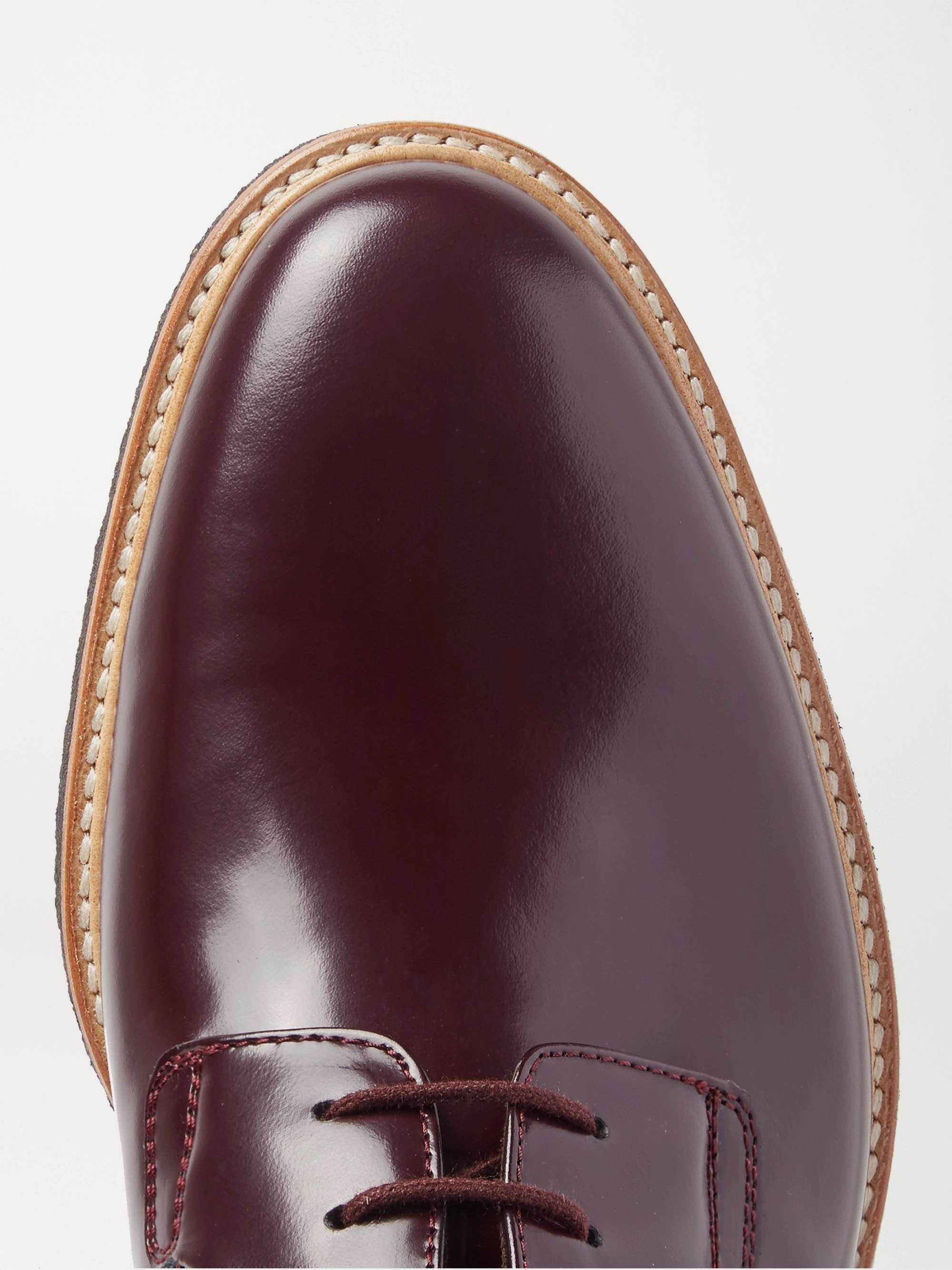 COMMON PROJECTS Polished-Leather Derby Shoes