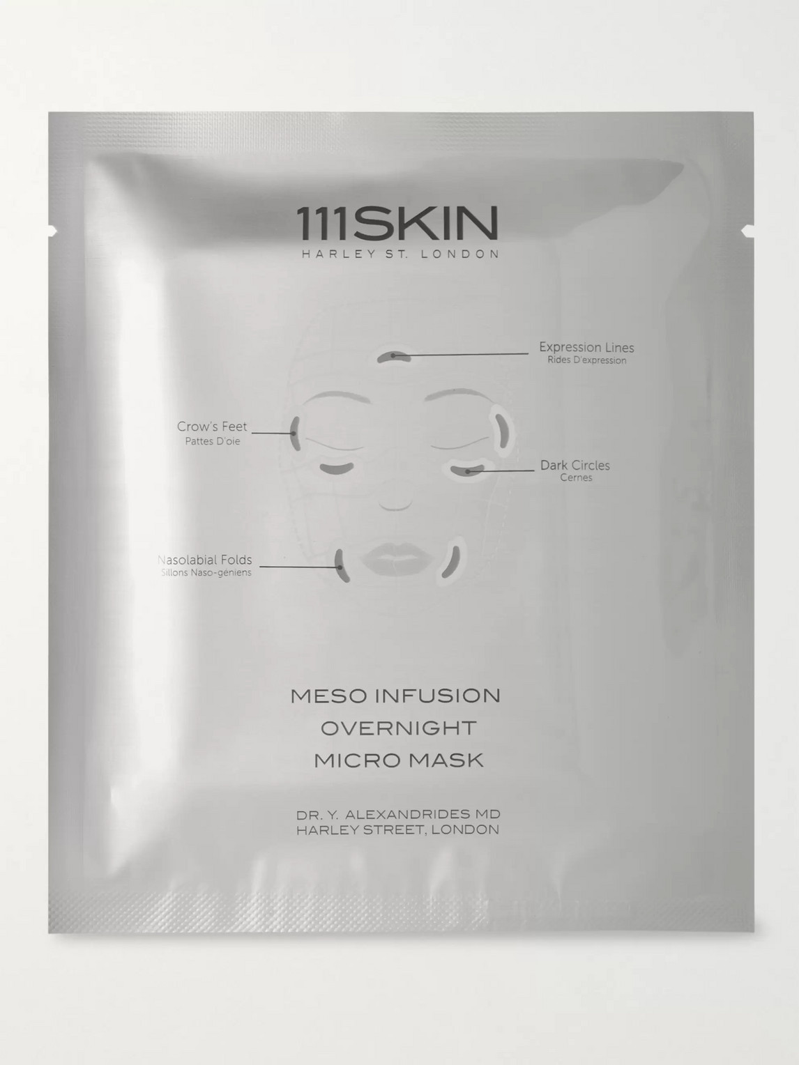 111skin Meso Infusion Overnight Micro Mask, 4 X 16g In Colourless