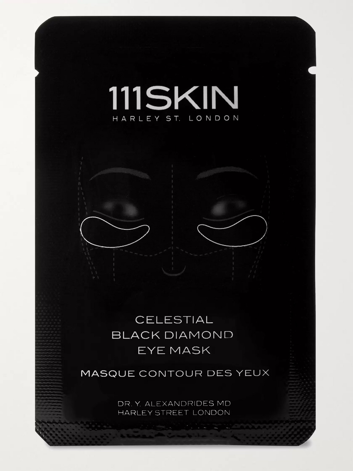 111skin Celestial Black Diamond Eye Mask 8 X 6ml In Colourless