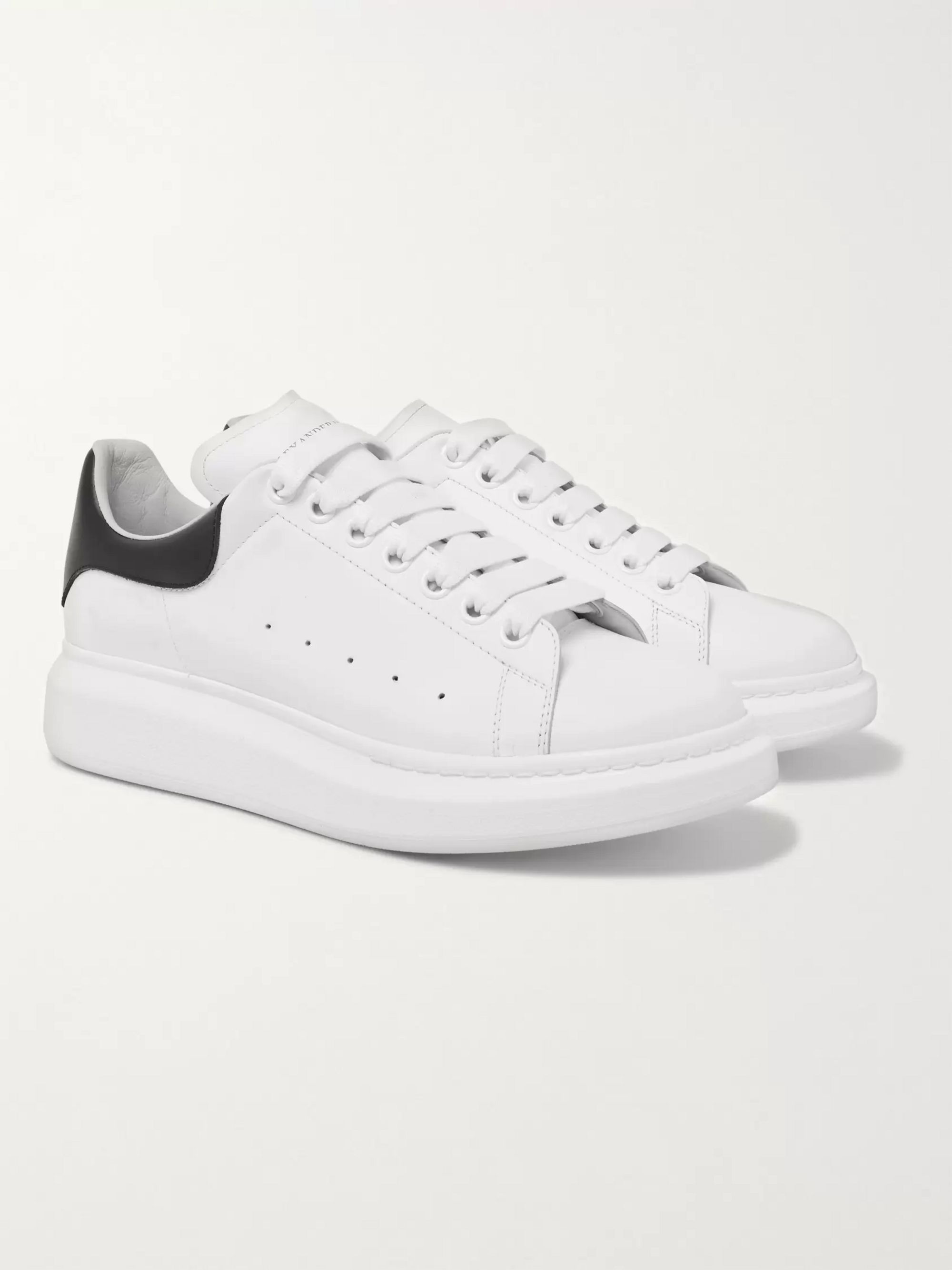Larry Exaggerated-Sole Leather Sneakers 