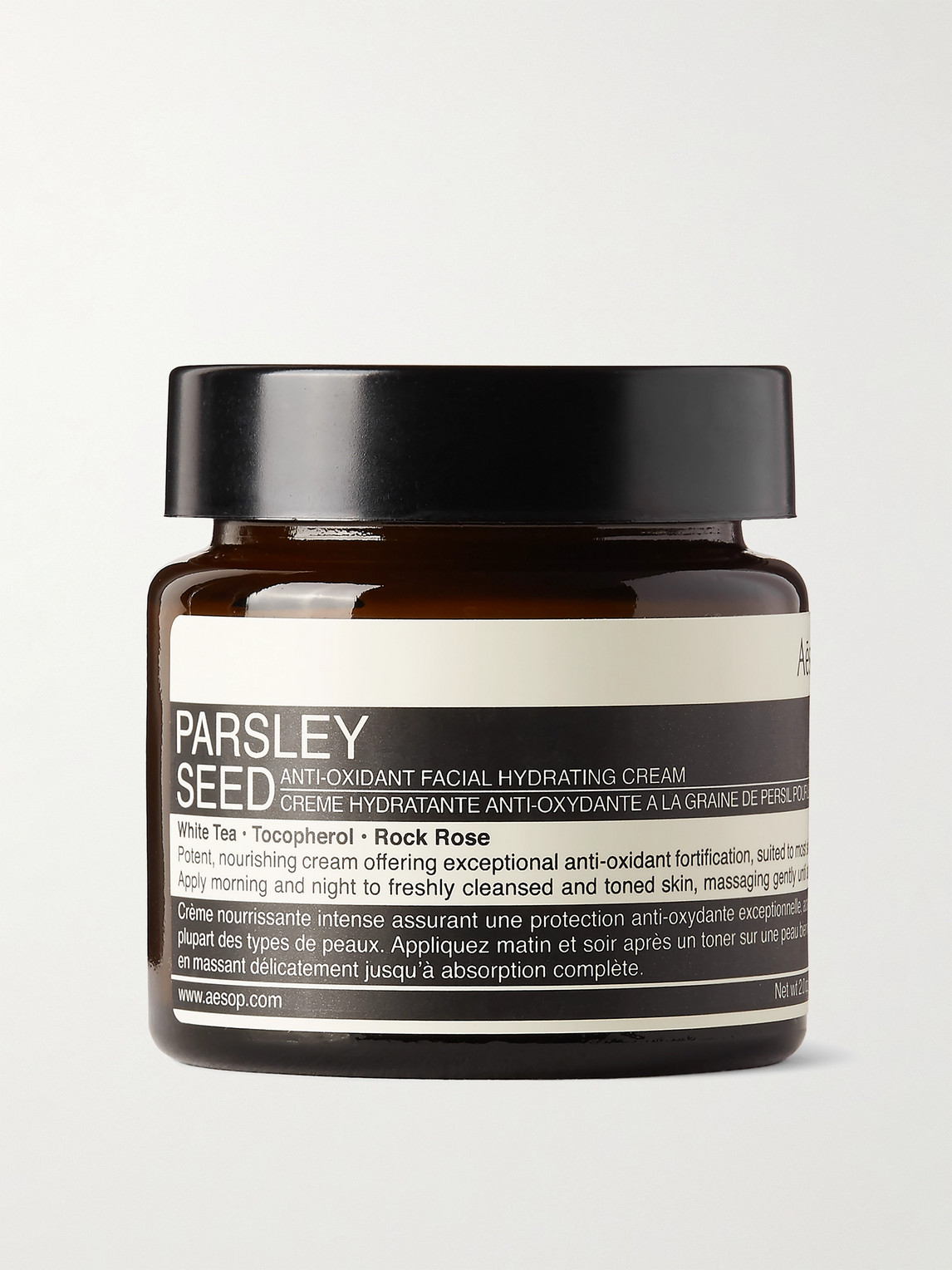 Aesop Parsley Seed Anti-oxidant Facial Hydrating Cream, 60ml In Colourless