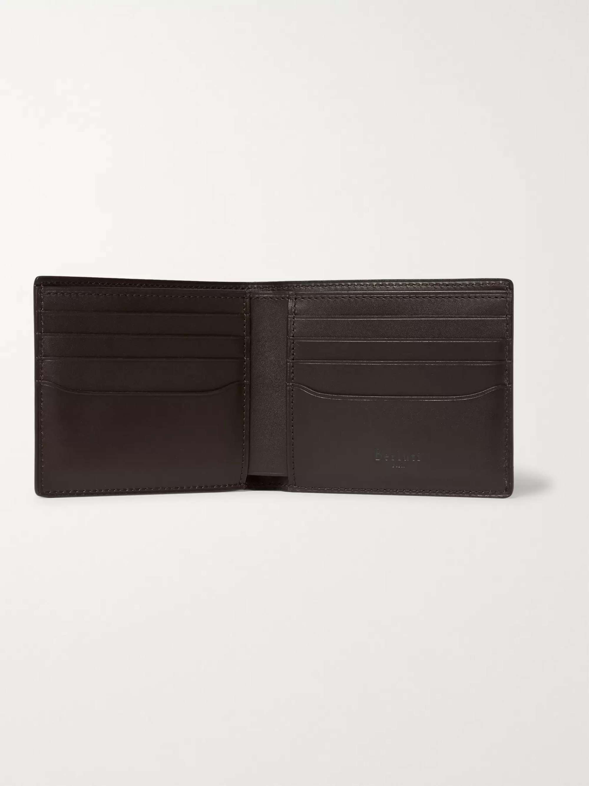 BERLUTI Makore Leather Billfold Wallet