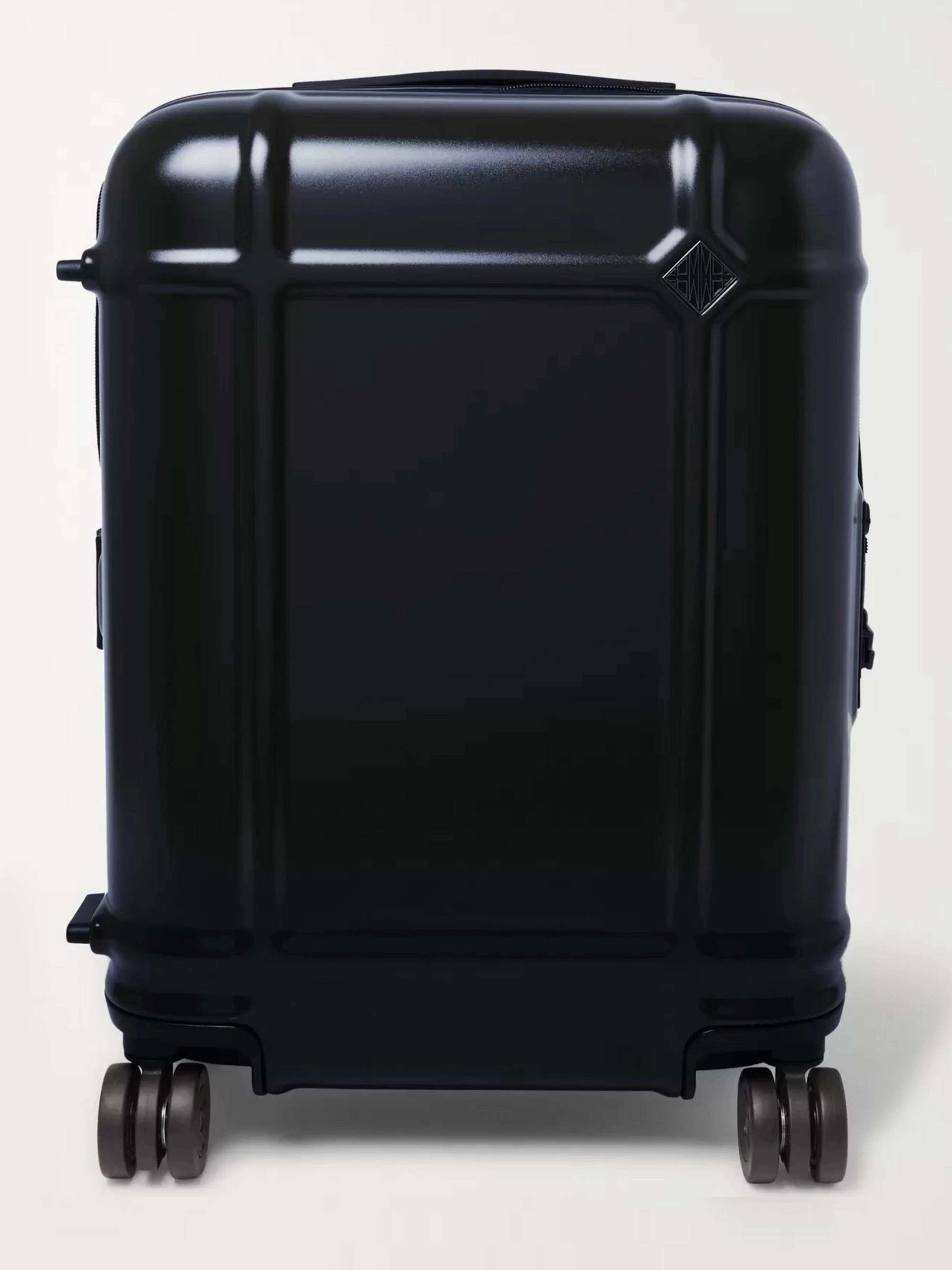 FPM MILANO Globe Spinner 55cm Leather-Trimmed Polycarbonate Carry-On Suitcase