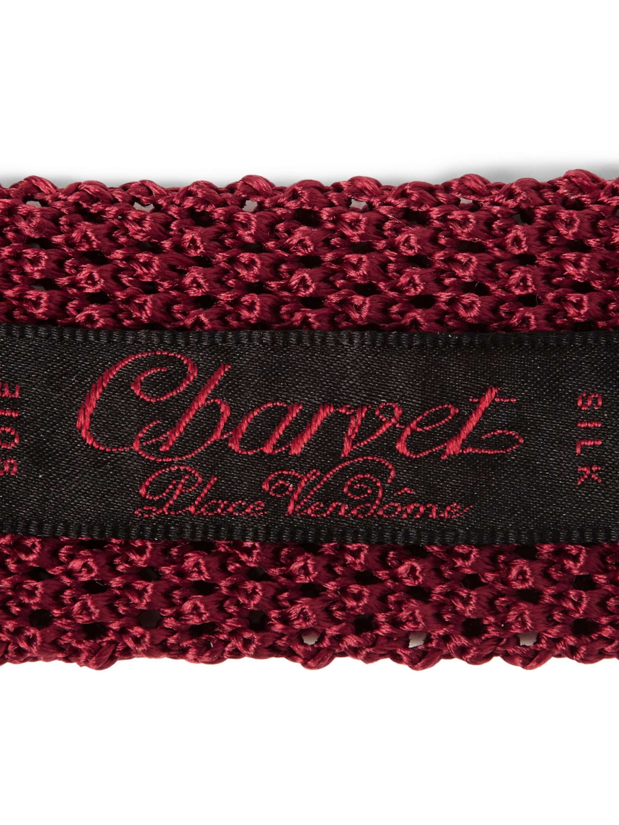 CHARVET Knitted Silk Tie