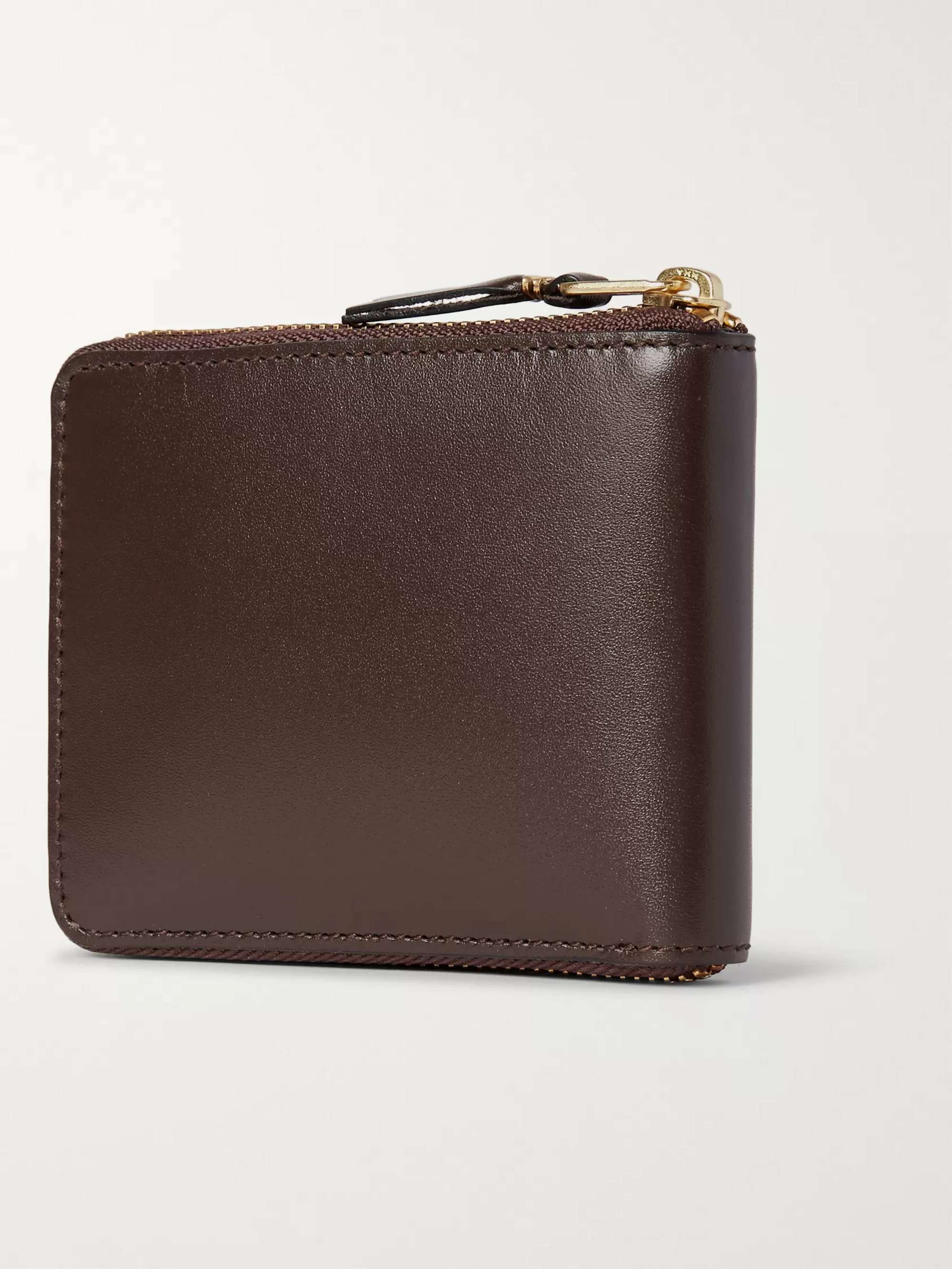 COMME DES GARÇONS Zip-Around Leather Wallet