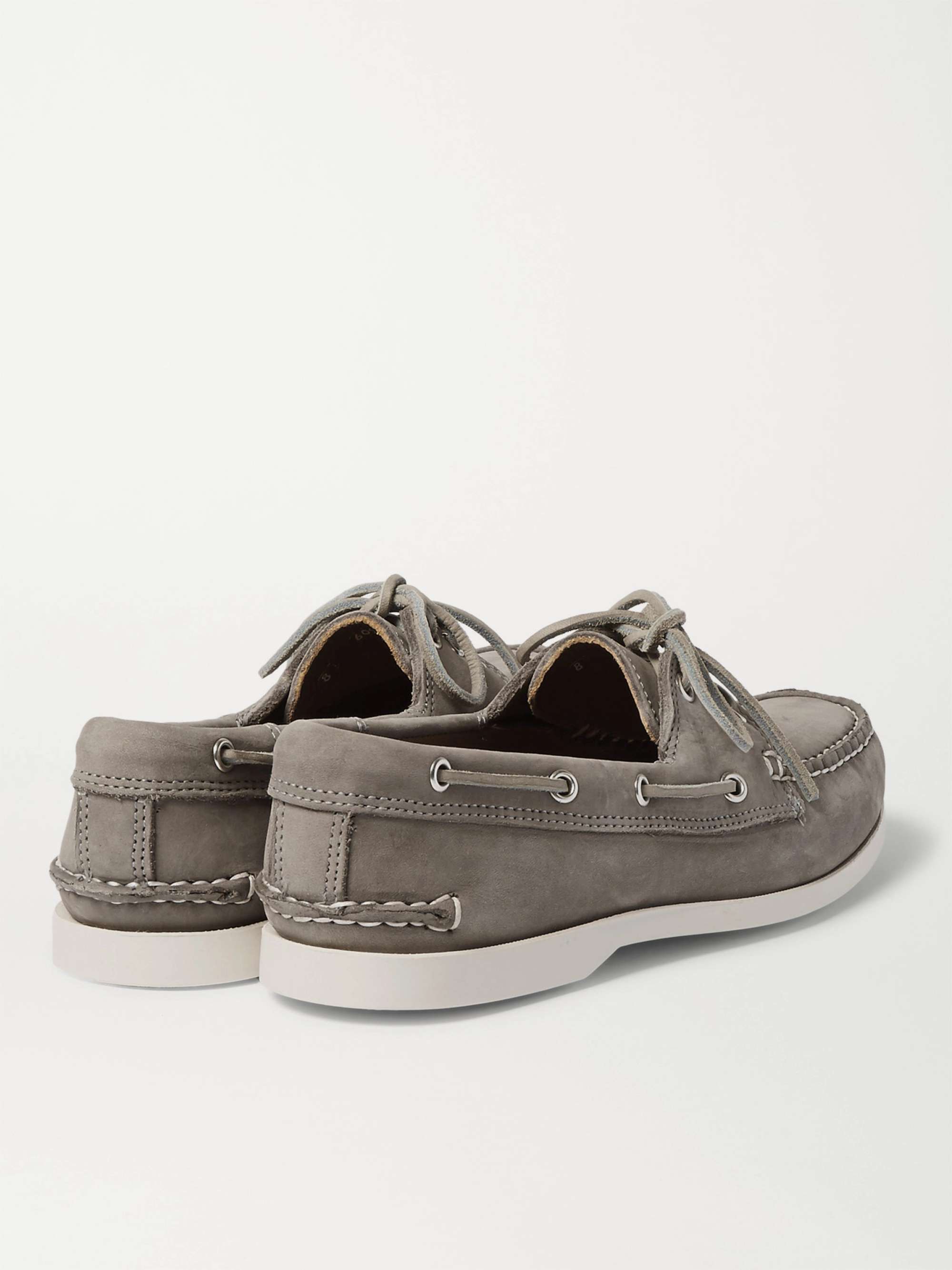 QUODDY Downeast Nubuck Boat Shoes