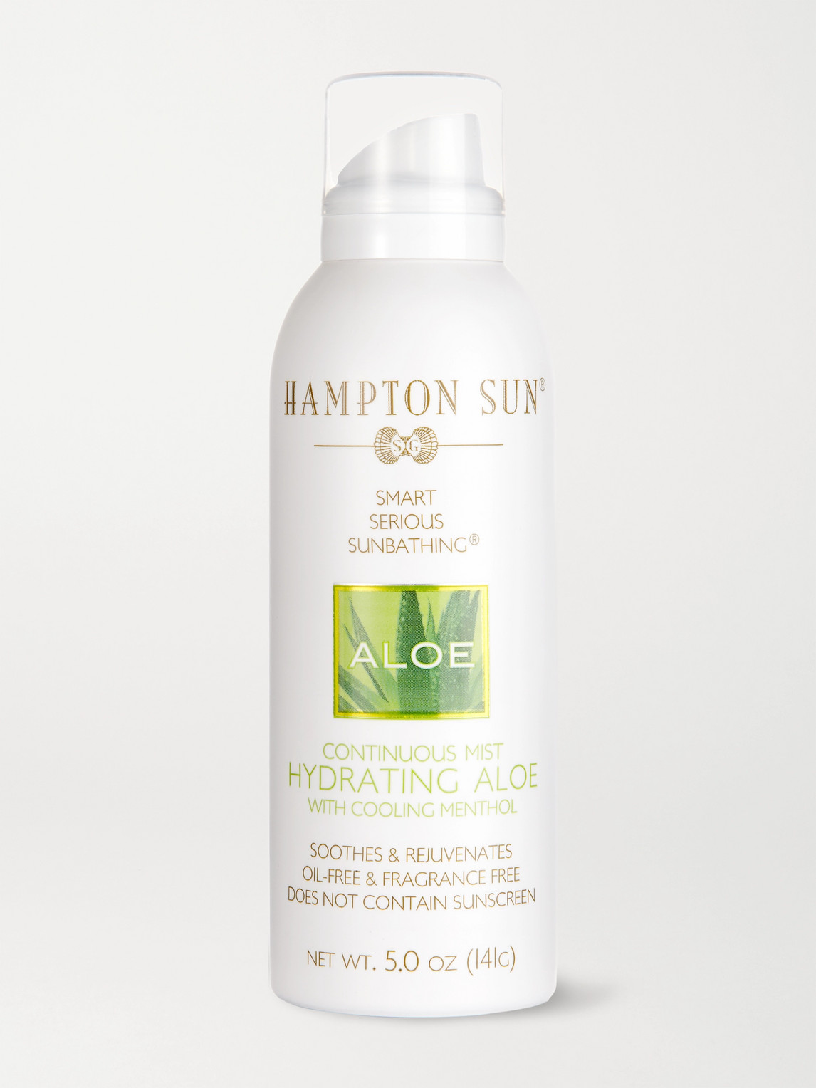 Hampton Sun Hydrating Aloe Continuous Mist, 141g In Colorless