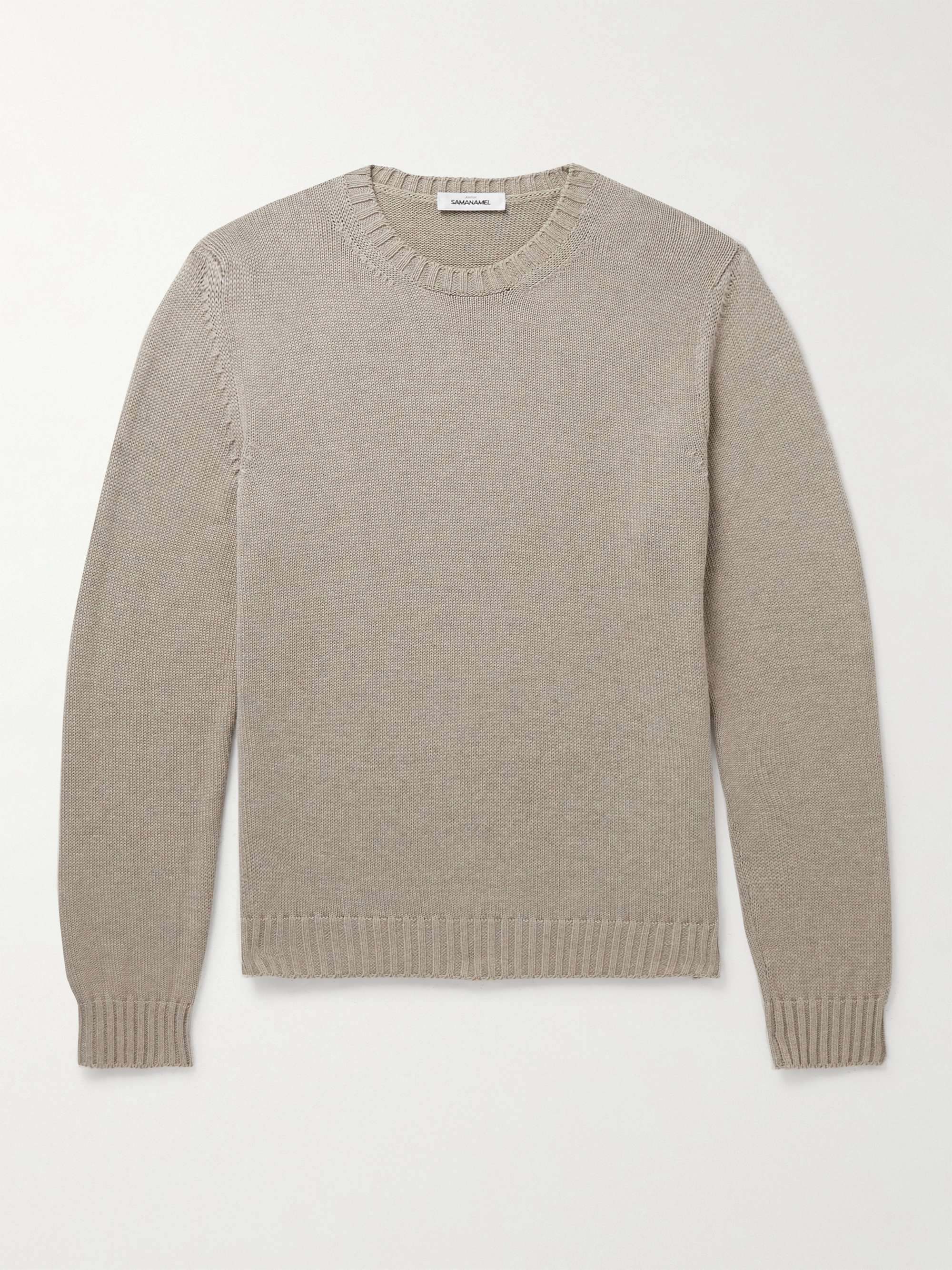 SAMAN AMEL Cotton Sweater