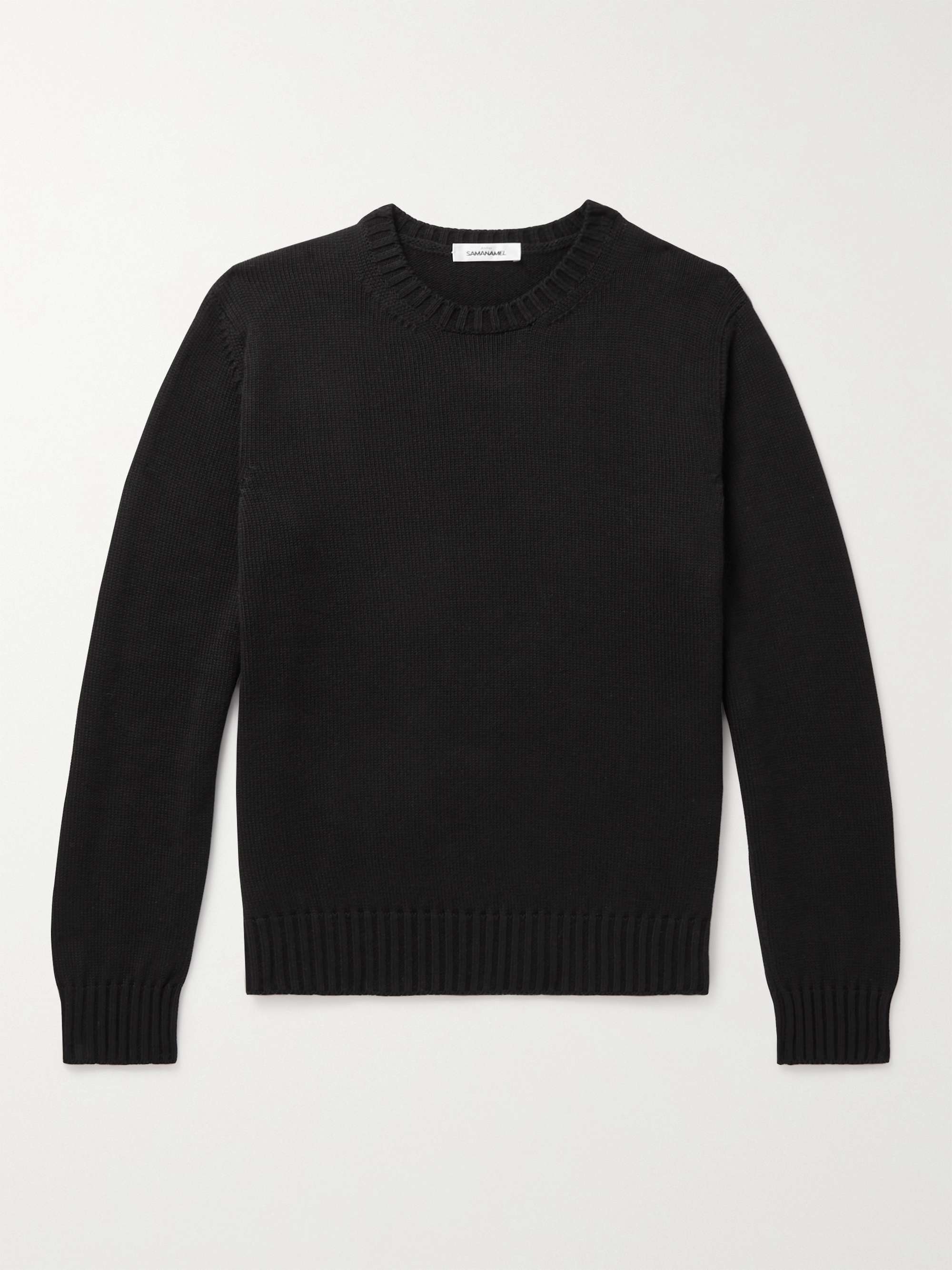 SAMAN AMEL Cotton Sweater