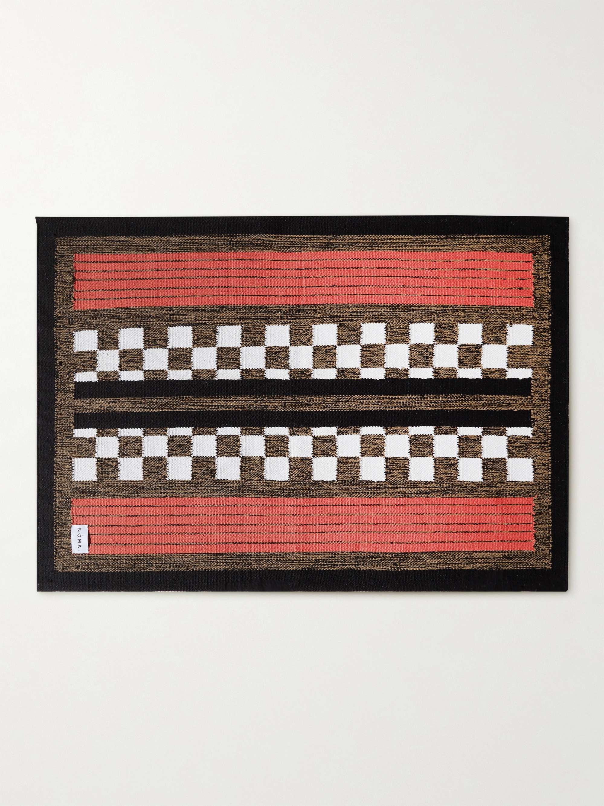 NOMA T.D. Small Striped Cotton Rug