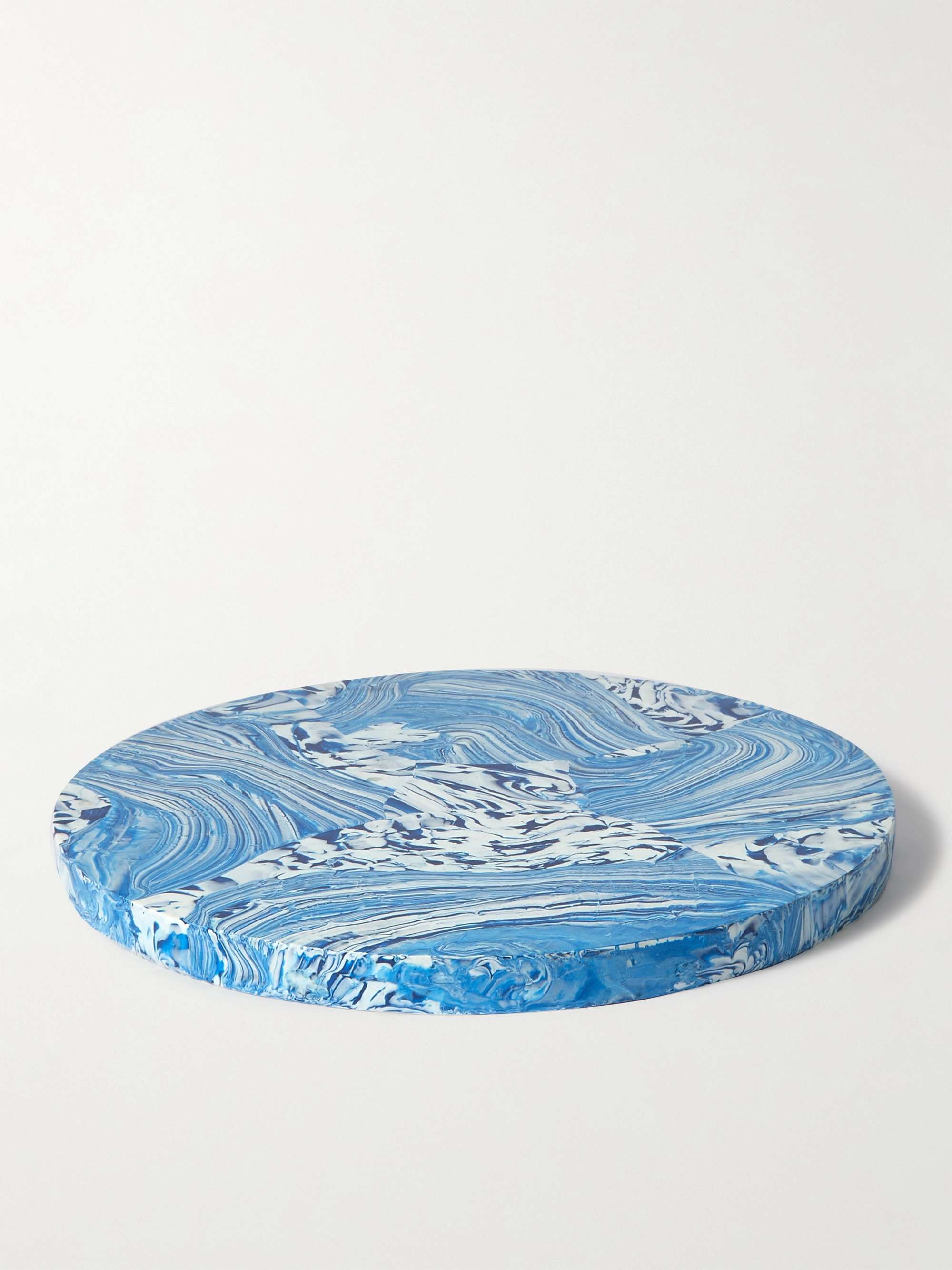 SPACE AVAILABLE + LOW Marble-Effect Recycled Plastic Chopping Board