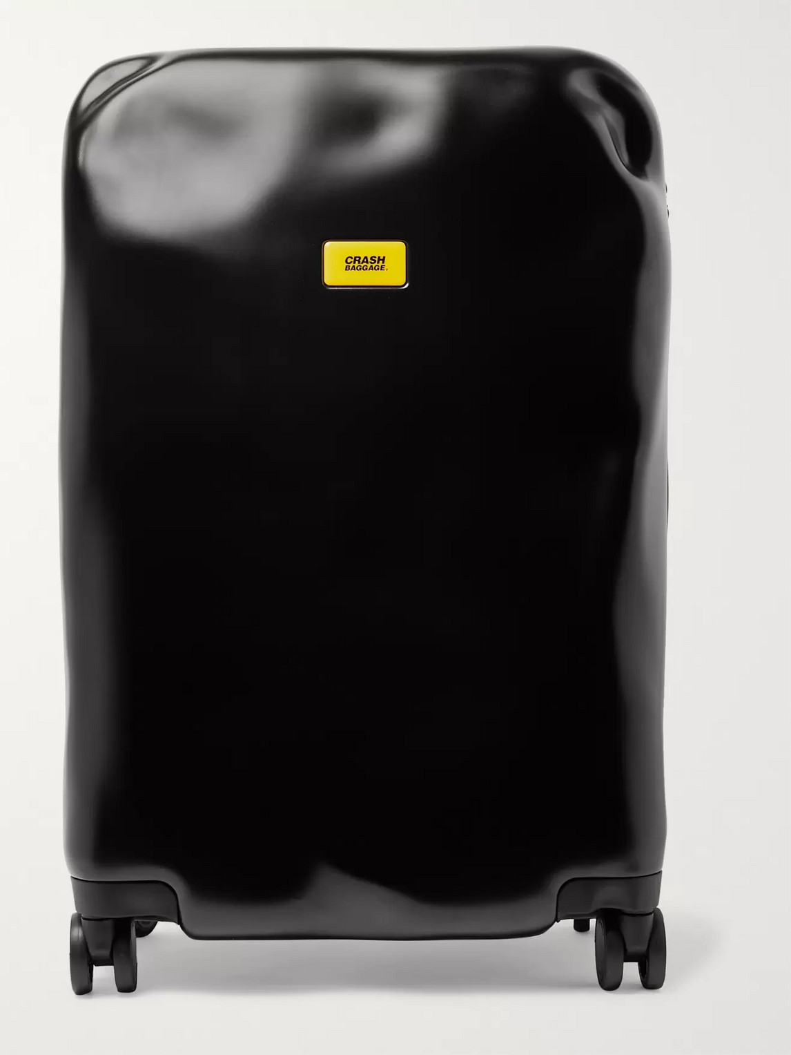 Crash Baggage Icon Medium Polycarbonate Suitcase In Black